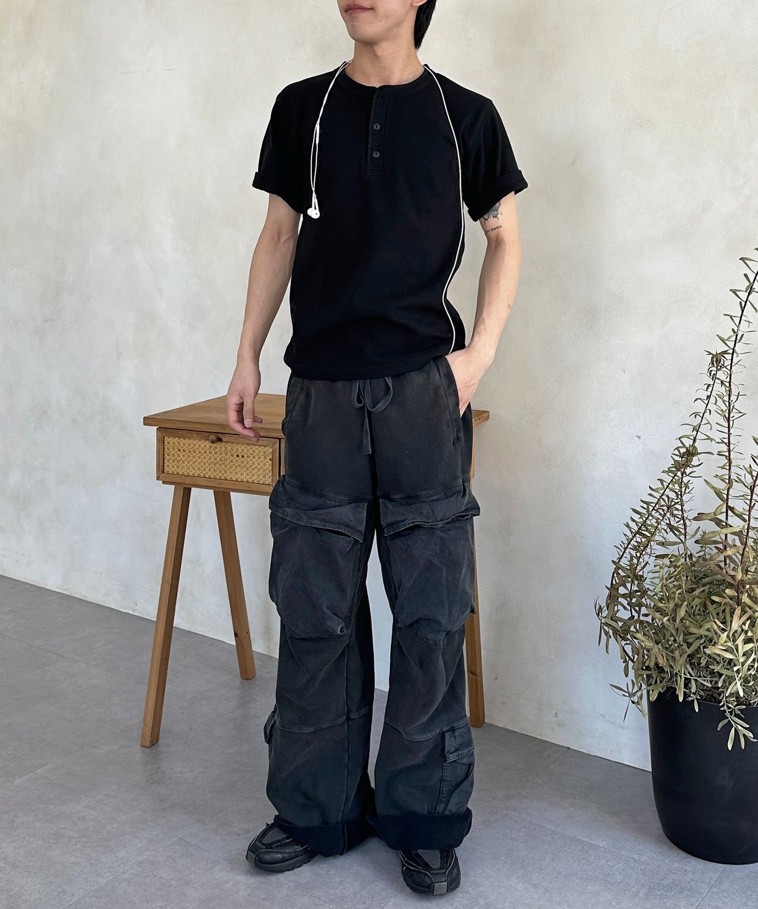 CPCM(シーピーシーエム) スパンリブヘンリーT