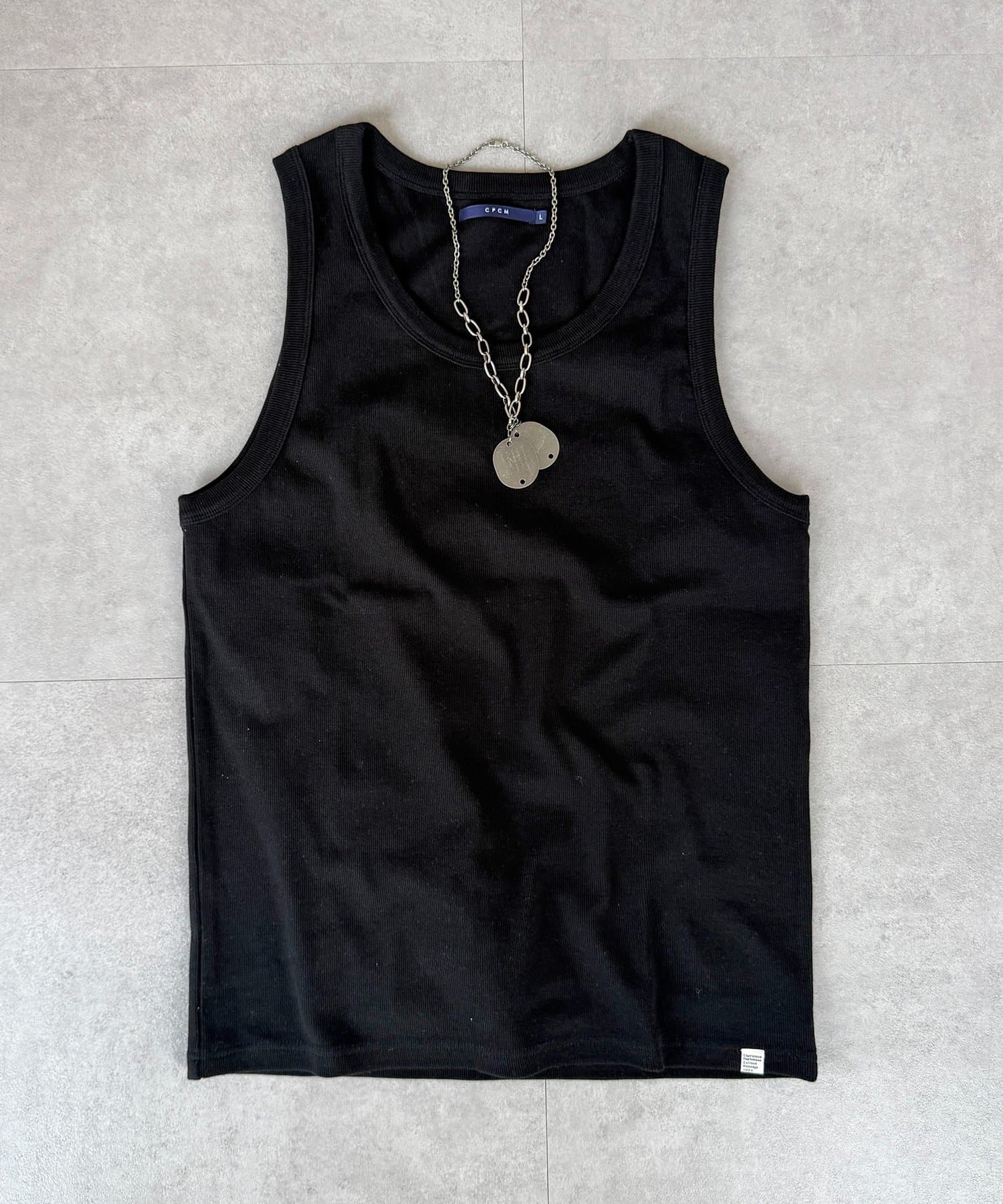 CPCM(シーピーシーエム) スパンリブタンクトップ