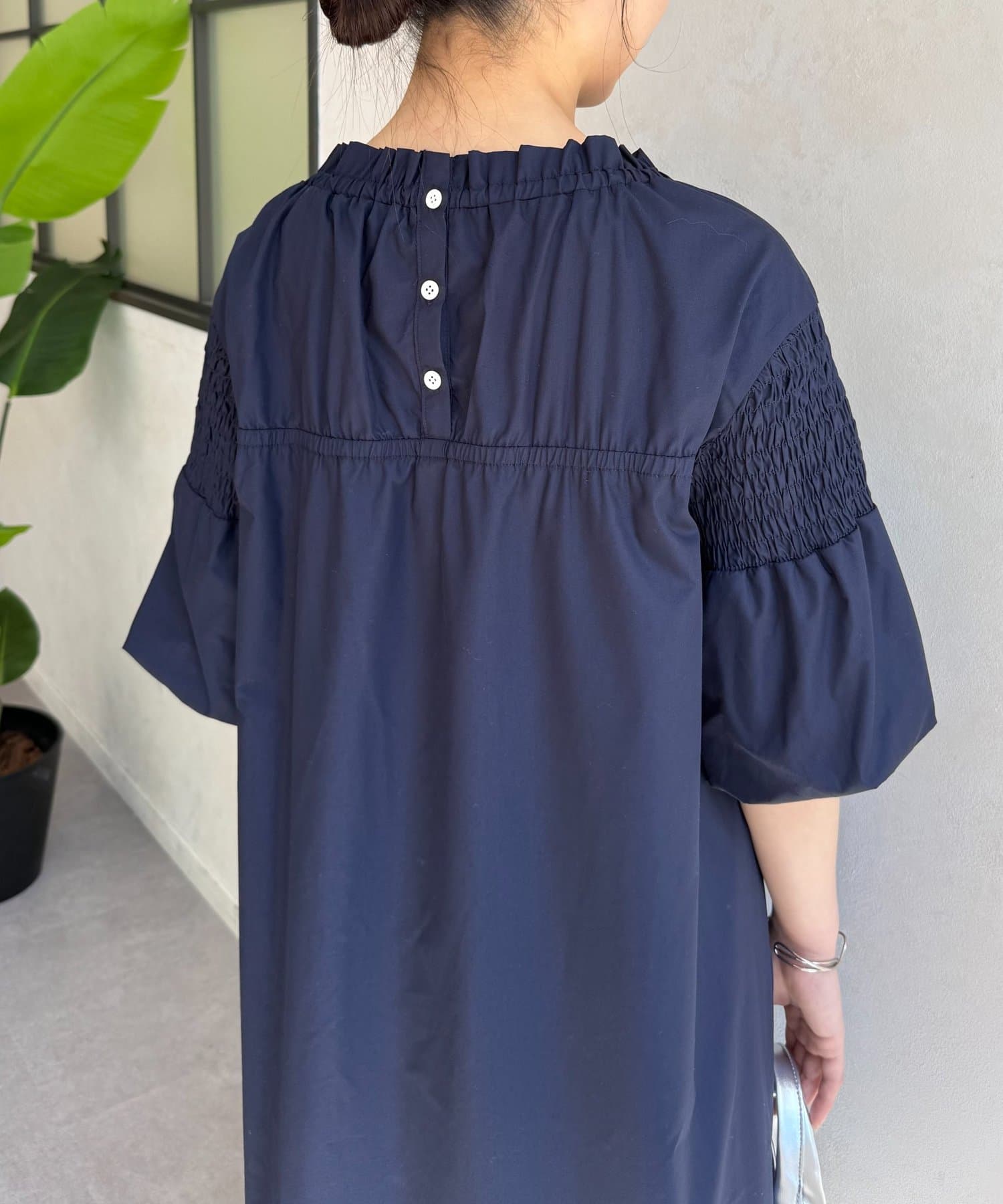 Jena　espace merveilleux(ジェナ　エスパスメルヴェイユ) ハーフスリーブワンピース