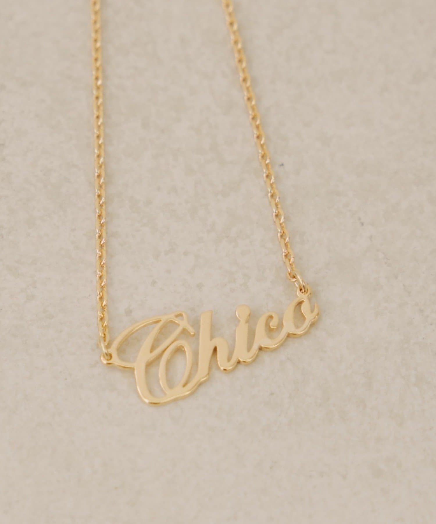 Chico(チコ) ロゴモチーフネックレス