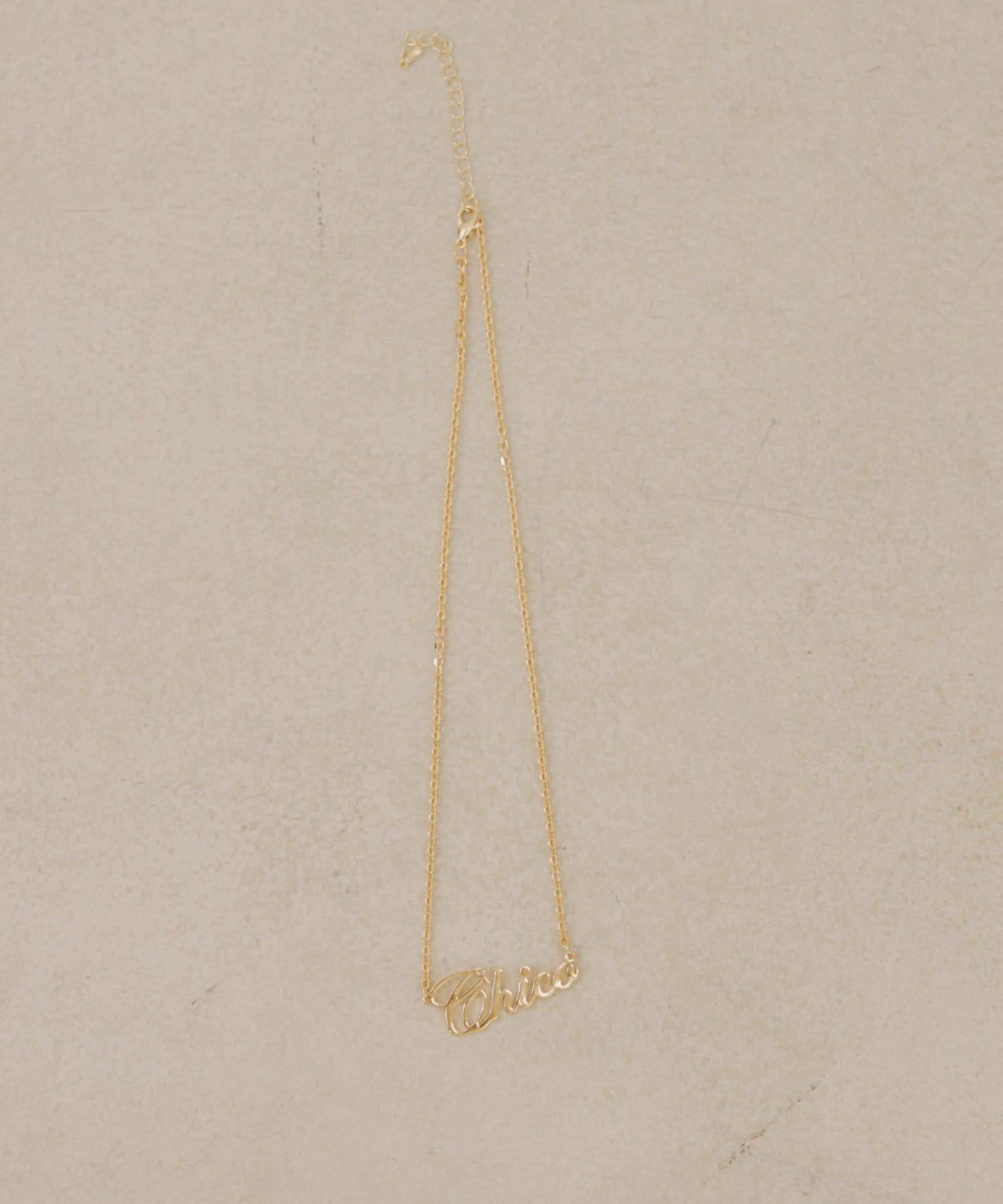 Chico(チコ) ロゴモチーフネックレス