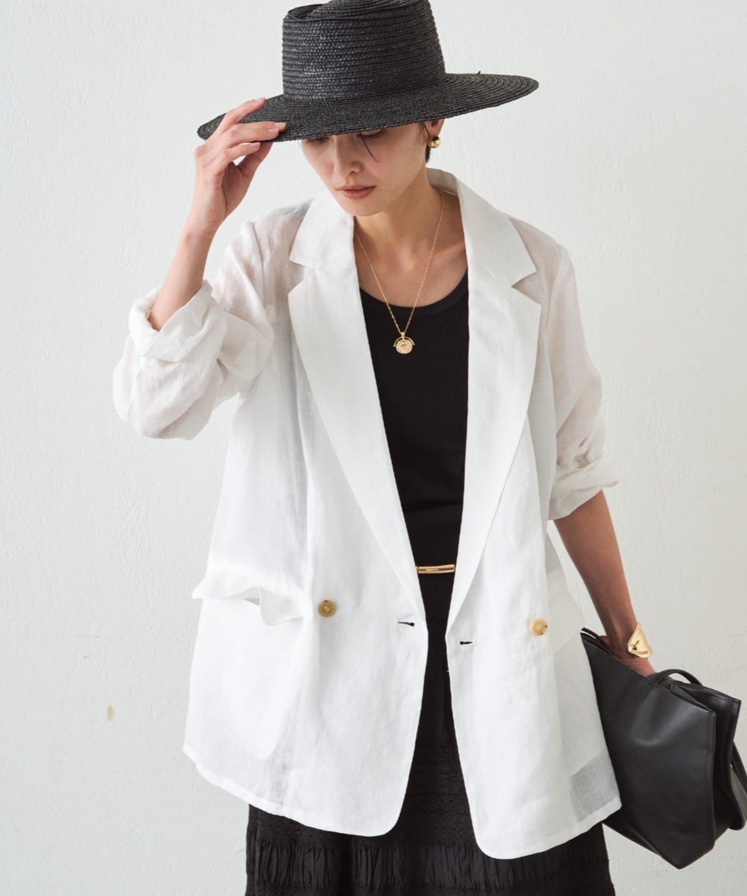 LOUNGEDRESS(ラウンジドレス) リネン100ジャケット