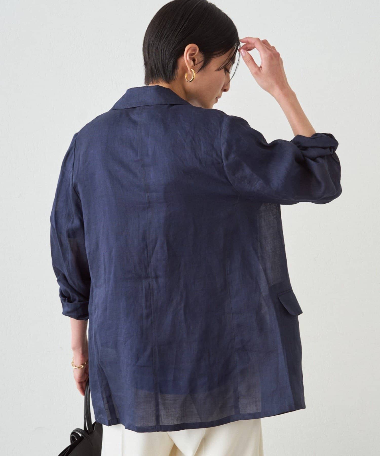 LOUNGEDRESS(ラウンジドレス) リネン100ジャケット