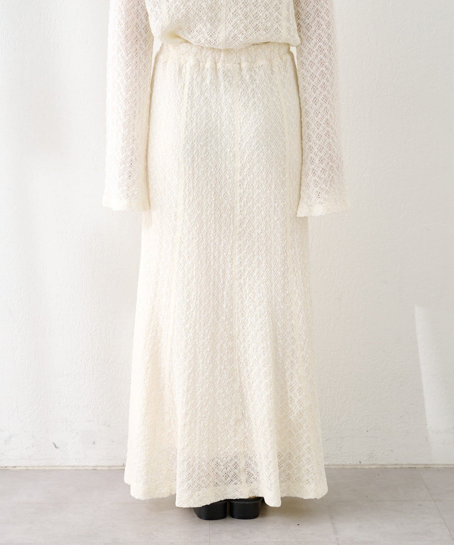 Kastane(カスタネ) 【セットアップ対応】クロスジャガードスカート