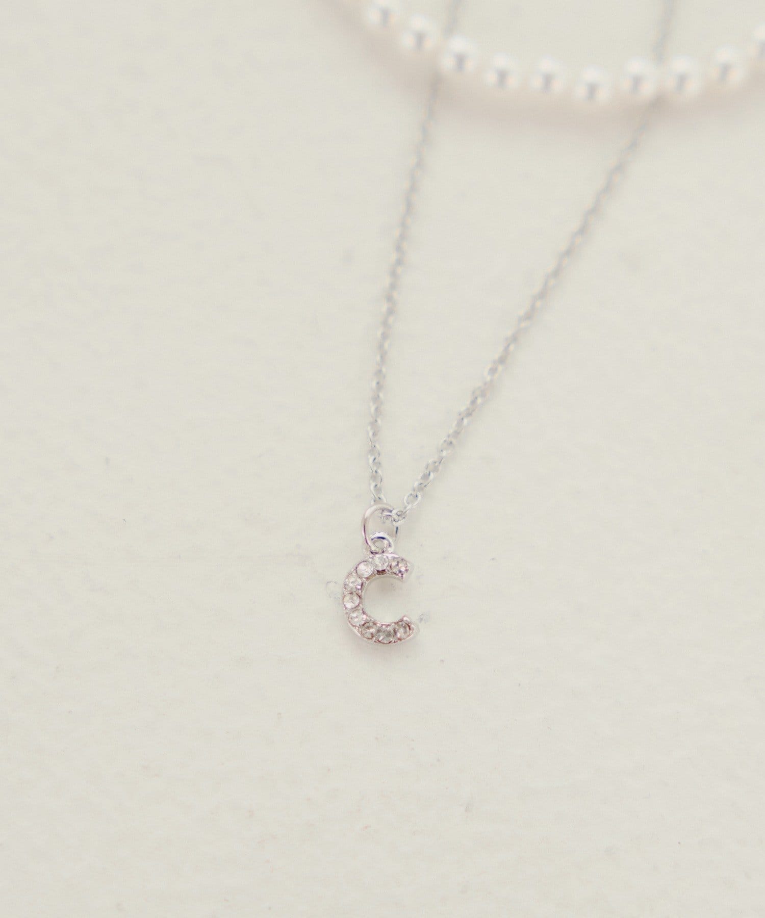 Chico(チコ) ビジューモチーフ+パールネックレス