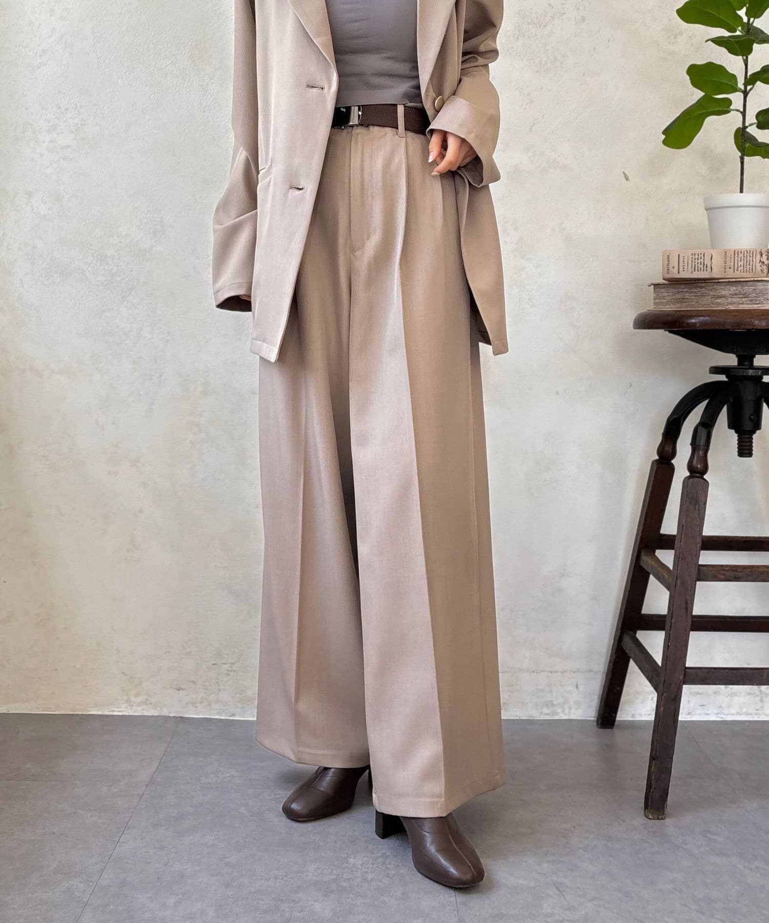 LOCUST(ローカスト) 【セットアップ対応】TRワイドパンツ