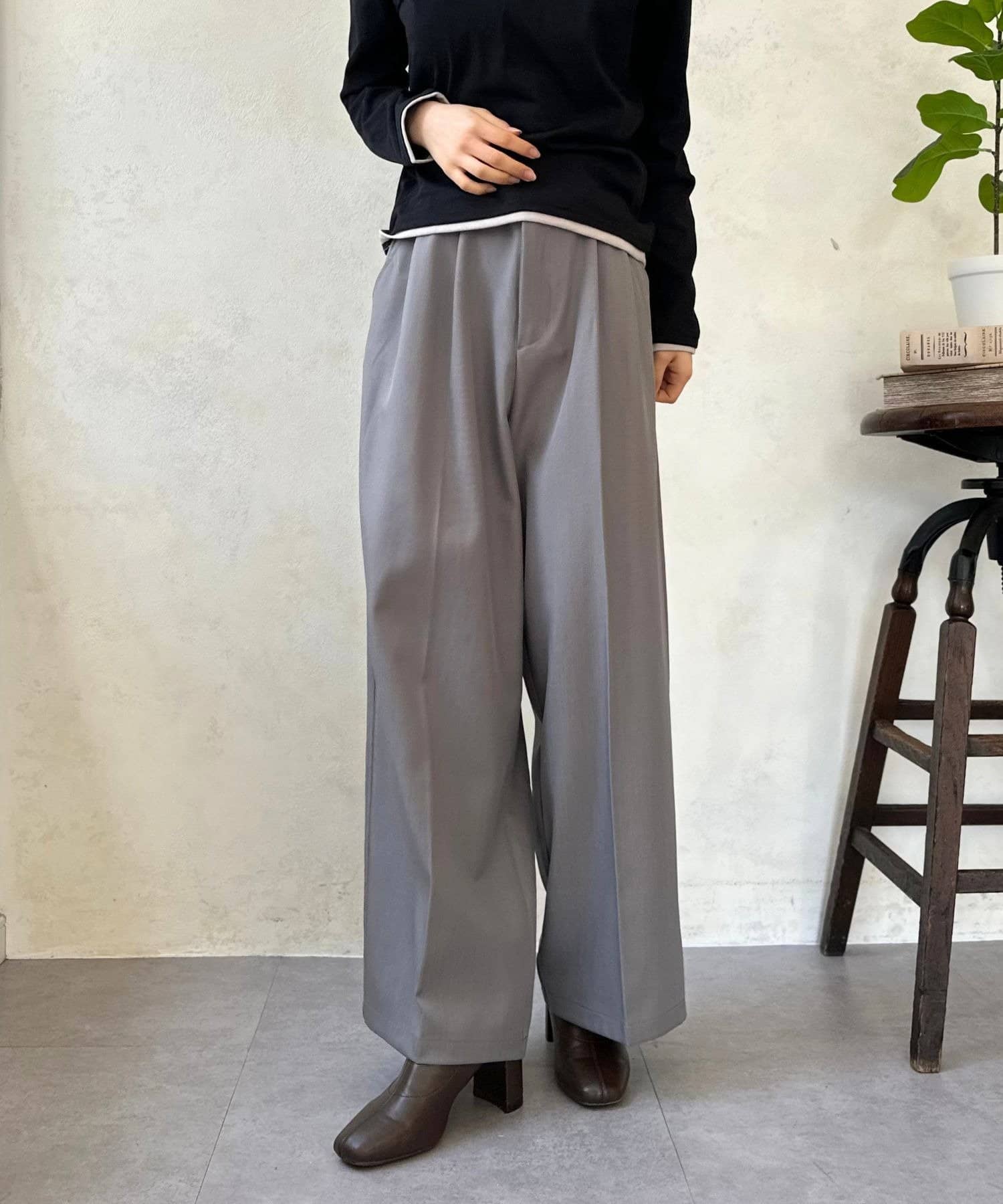 LOCUST(ローカスト) 【セットアップ対応】TRワイドパンツ