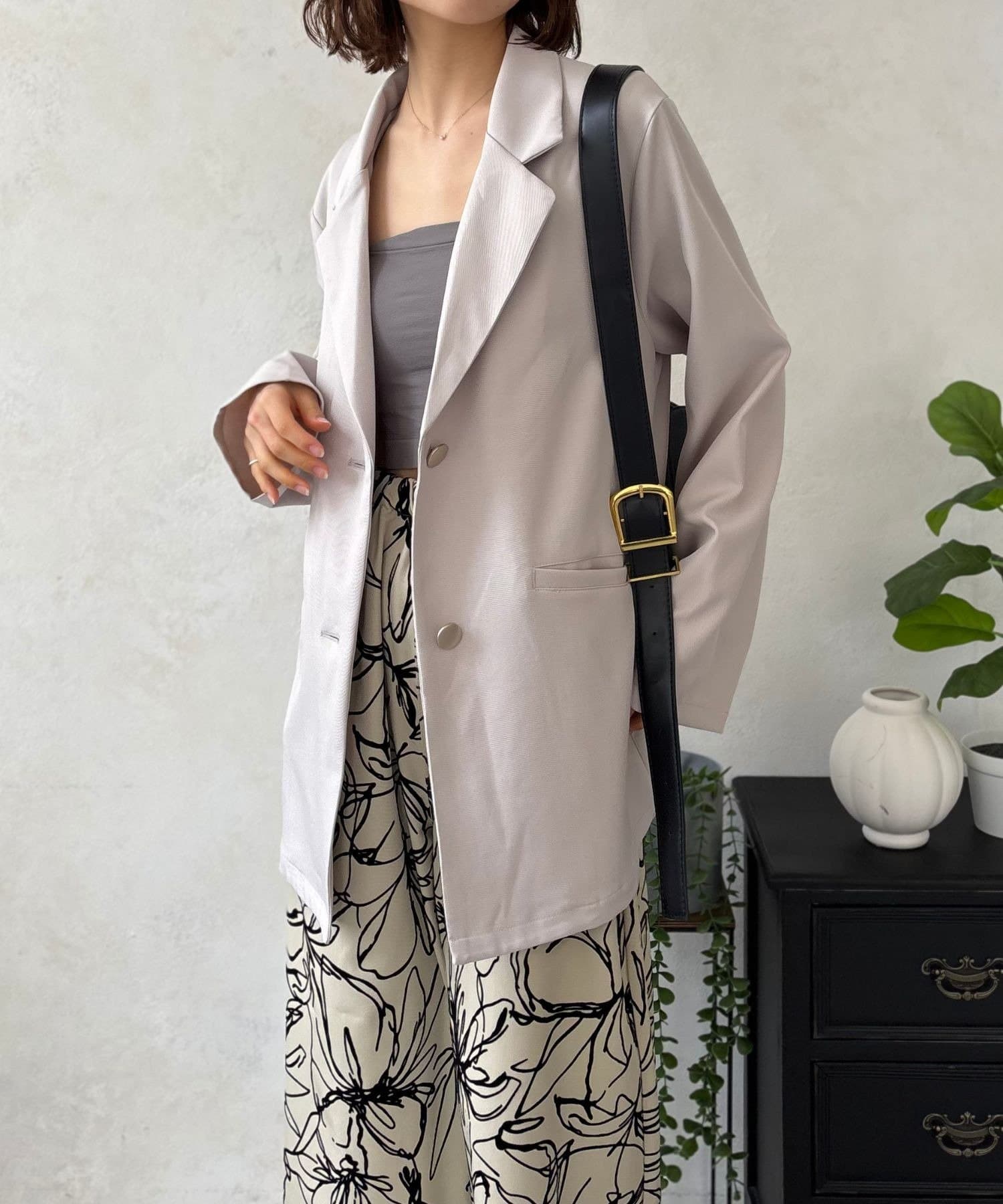 LOCUST(ローカスト) 【セットアップ対応】シングルテーラードジャケット