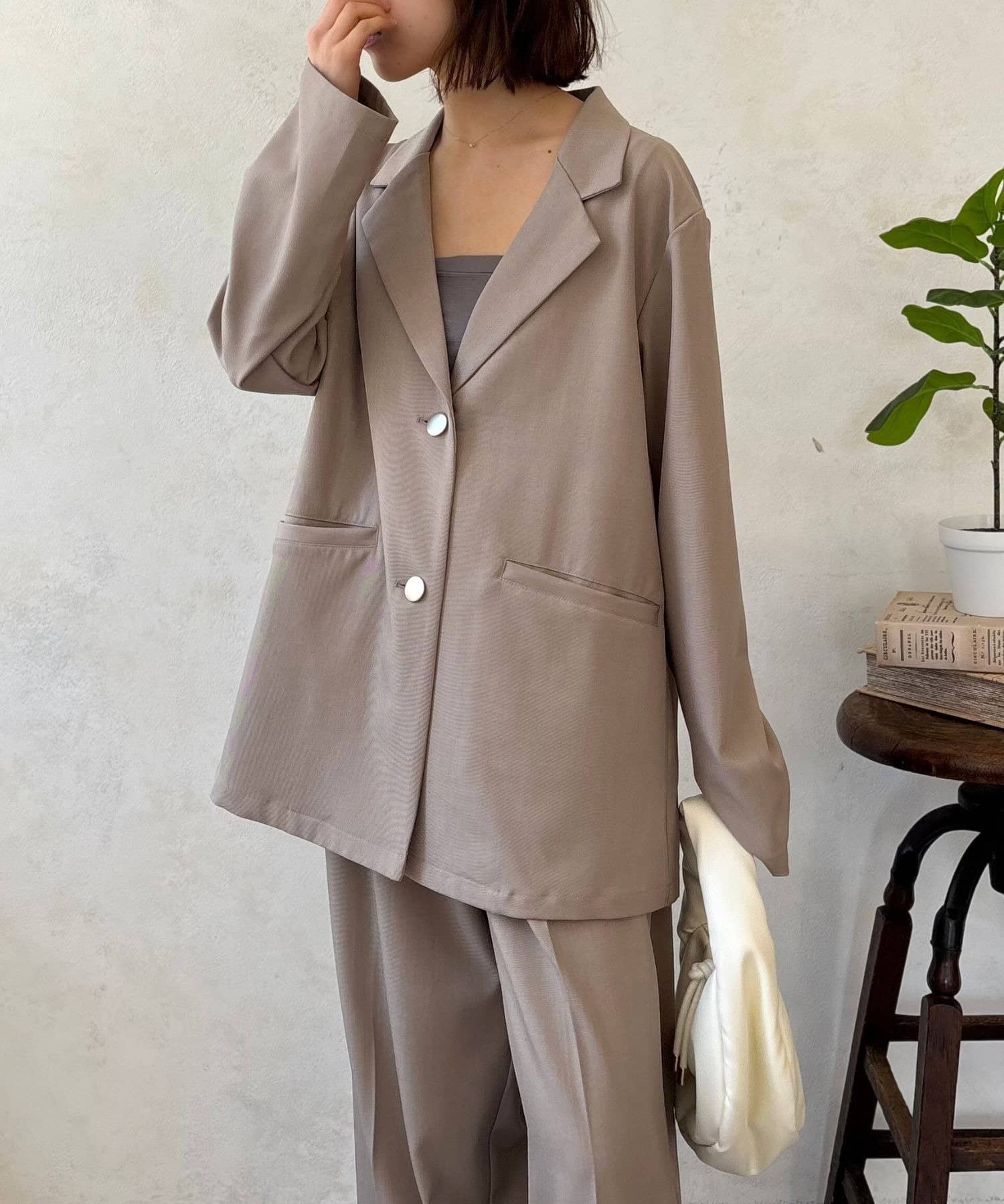 LOCUST(ローカスト) 【セットアップ対応】シングルテーラードジャケット