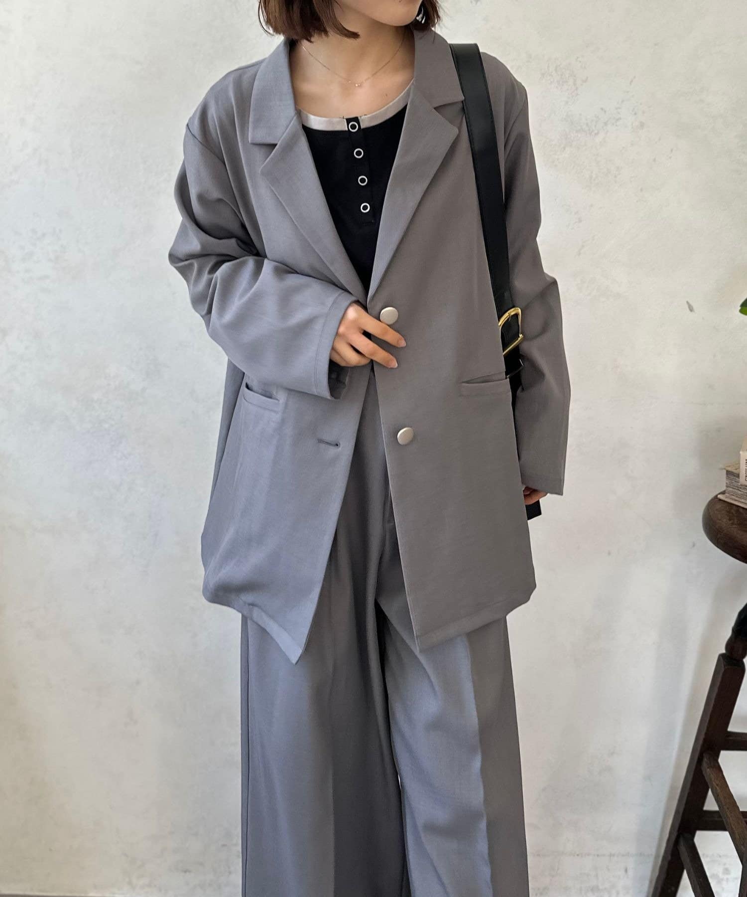 LOCUST(ローカスト) 【セットアップ対応】シングルテーラードジャケット