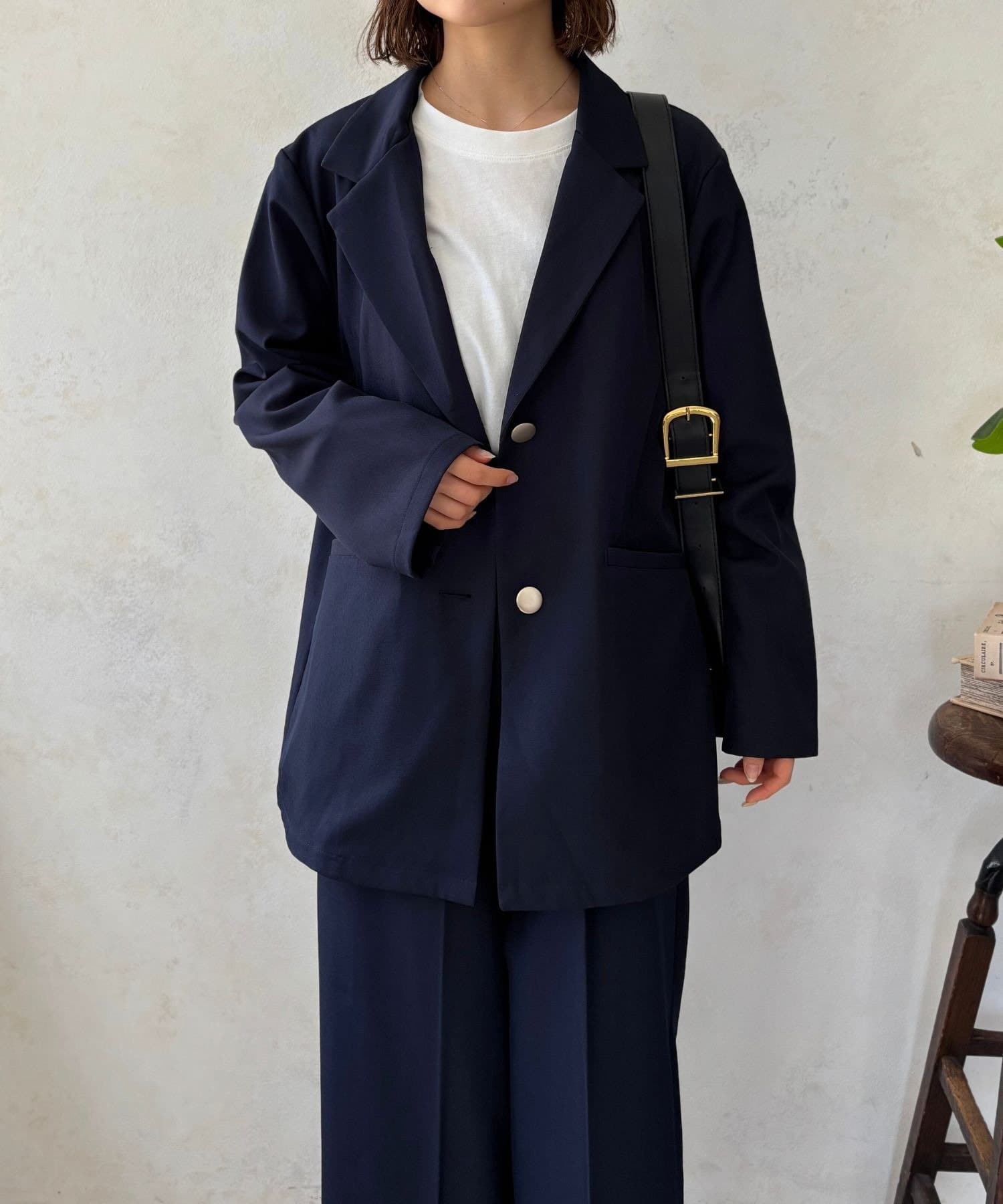 LOCUST(ローカスト) 【セットアップ対応】シングルテーラードジャケット