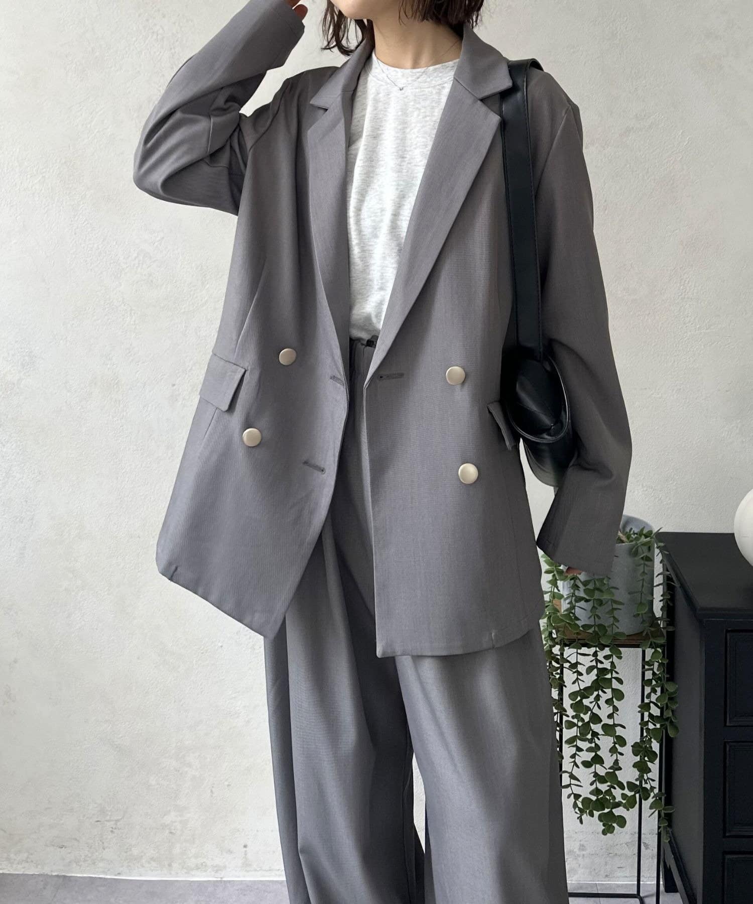 LOCUST(ローカスト) 【セットアップ対応】ダブルテーラードジャケット