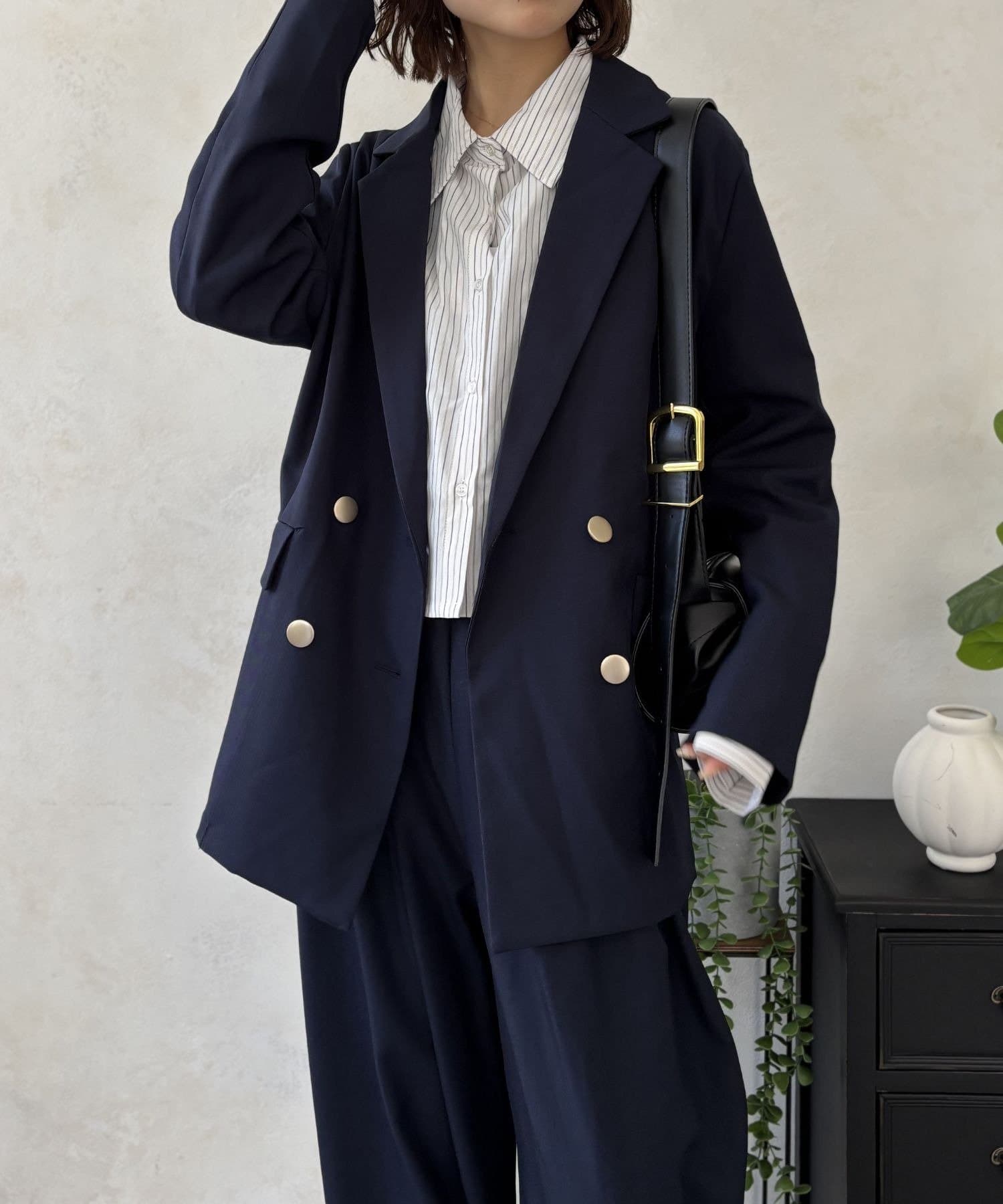 LOCUST(ローカスト) 【セットアップ対応】ダブルテーラードジャケット