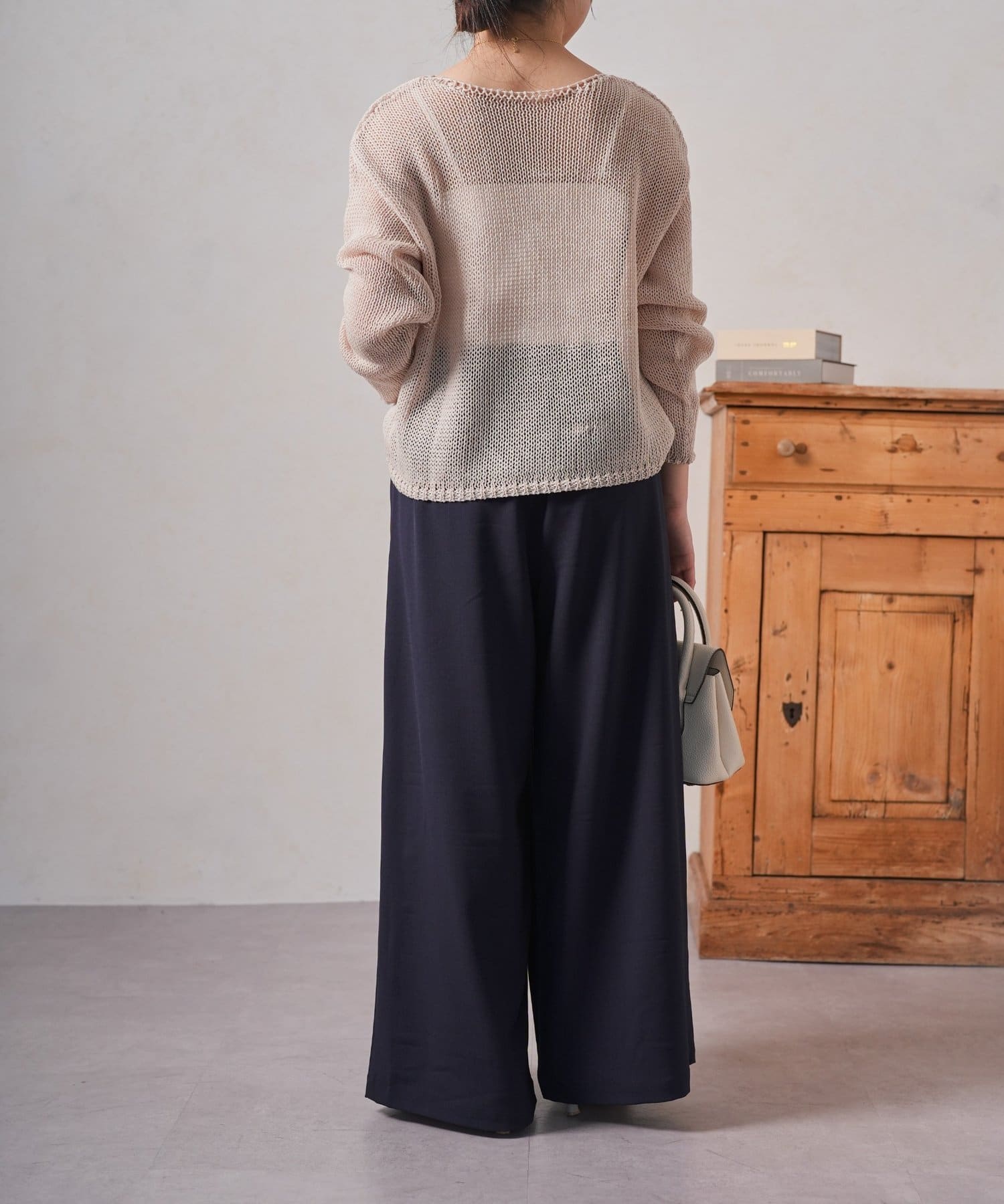 Jena　espace merveilleux(ジェナ　エスパスメルヴェイユ) タックイージーパンツ