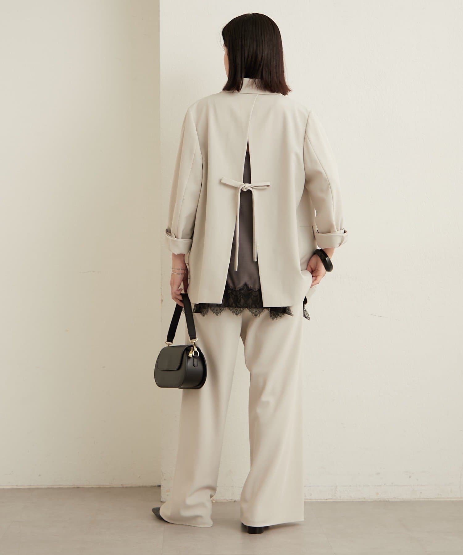 Omekashi(オメカシ) スリットレースキャミソール