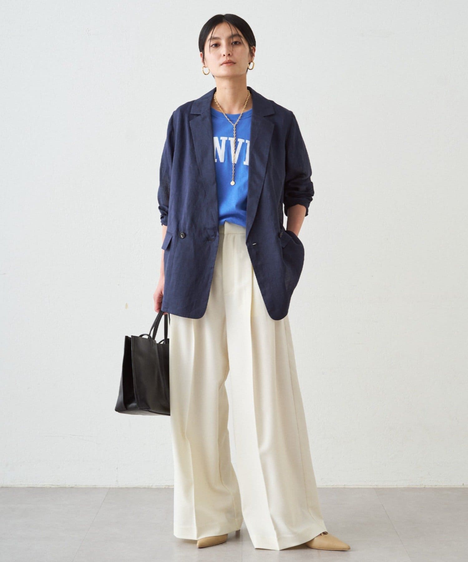 LOUNGEDRESS(ラウンジドレス) NEW2タックワイドパンツ