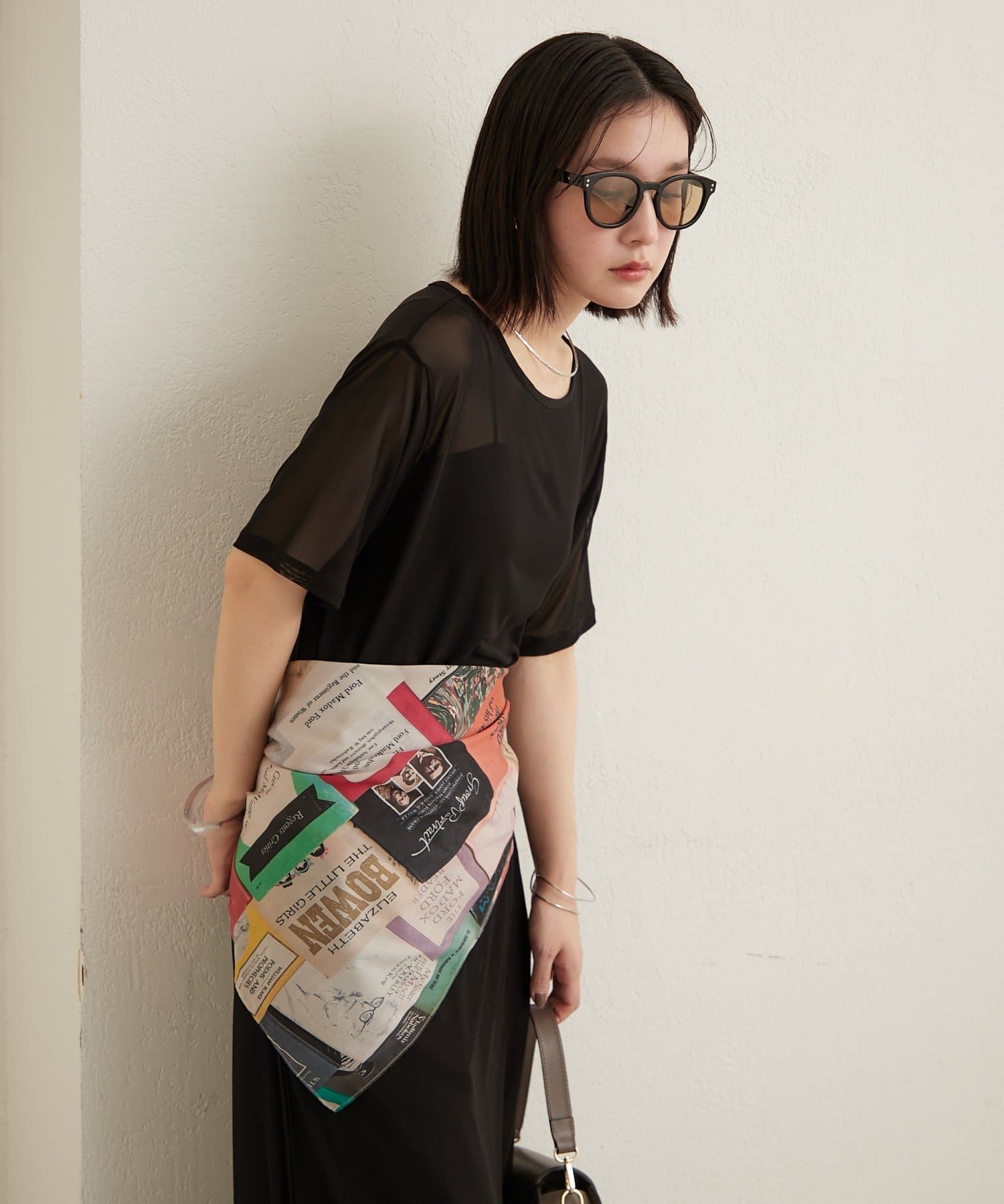 Omekashi(オメカシ) 半袖チュールワンピース