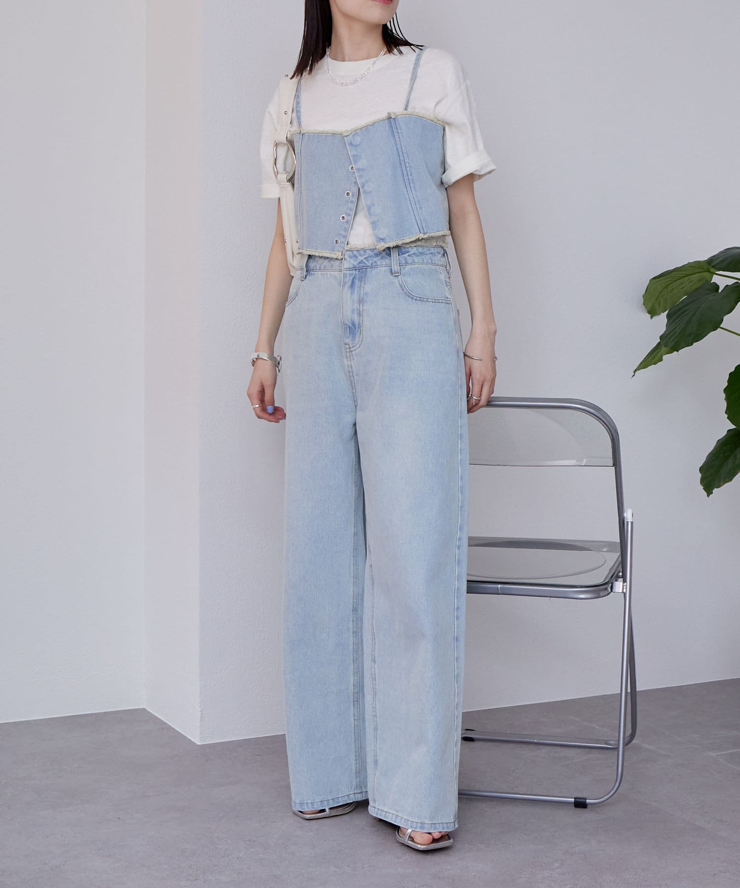 OUTLET(アウトレット) 【mystic】マルチWAYデニム