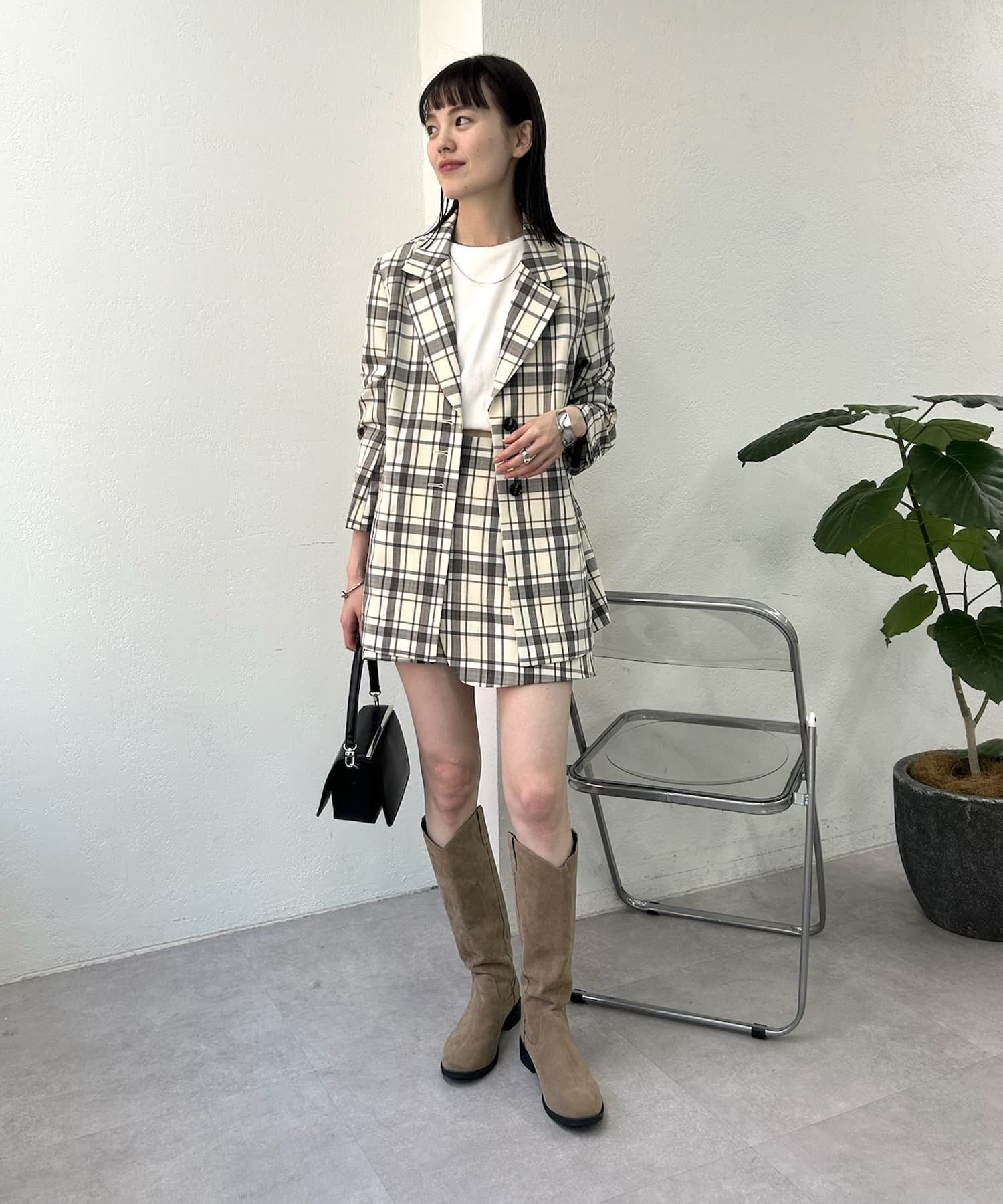 OUTLET(アウトレット) 【mystic】ラップミニスカート