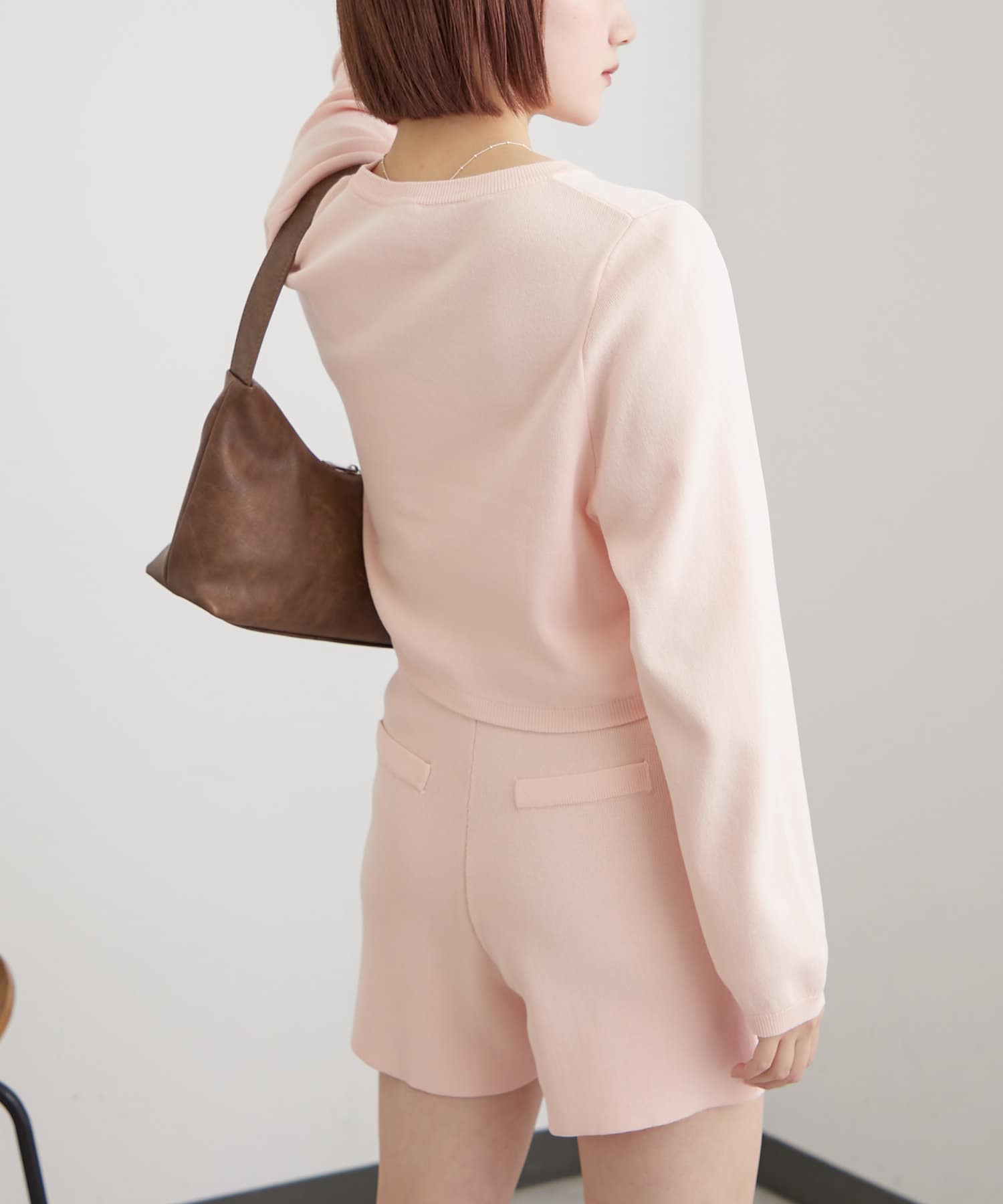 OUTLET(アウトレット) 【mline】ニットショートパンツ