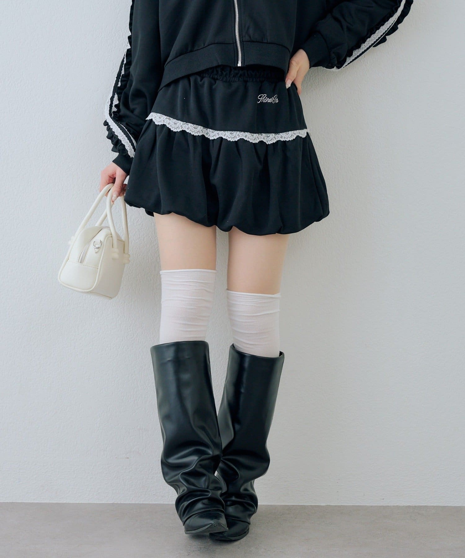 RMAF】【セットアップ】レースバルーンスカート | Remind me and