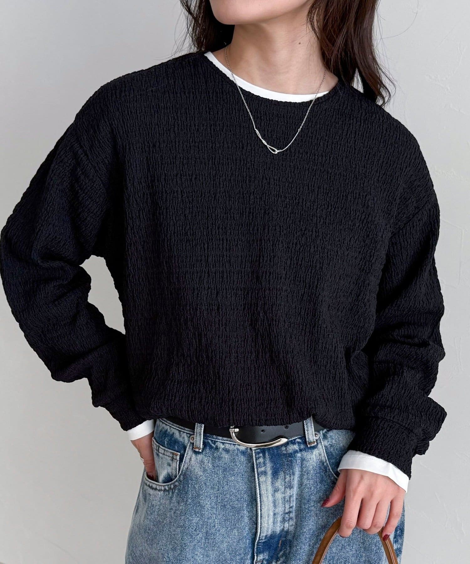 FREDY & GLOSTER(フレディ アンド グロスター) ラウンドヘムカットブラウス