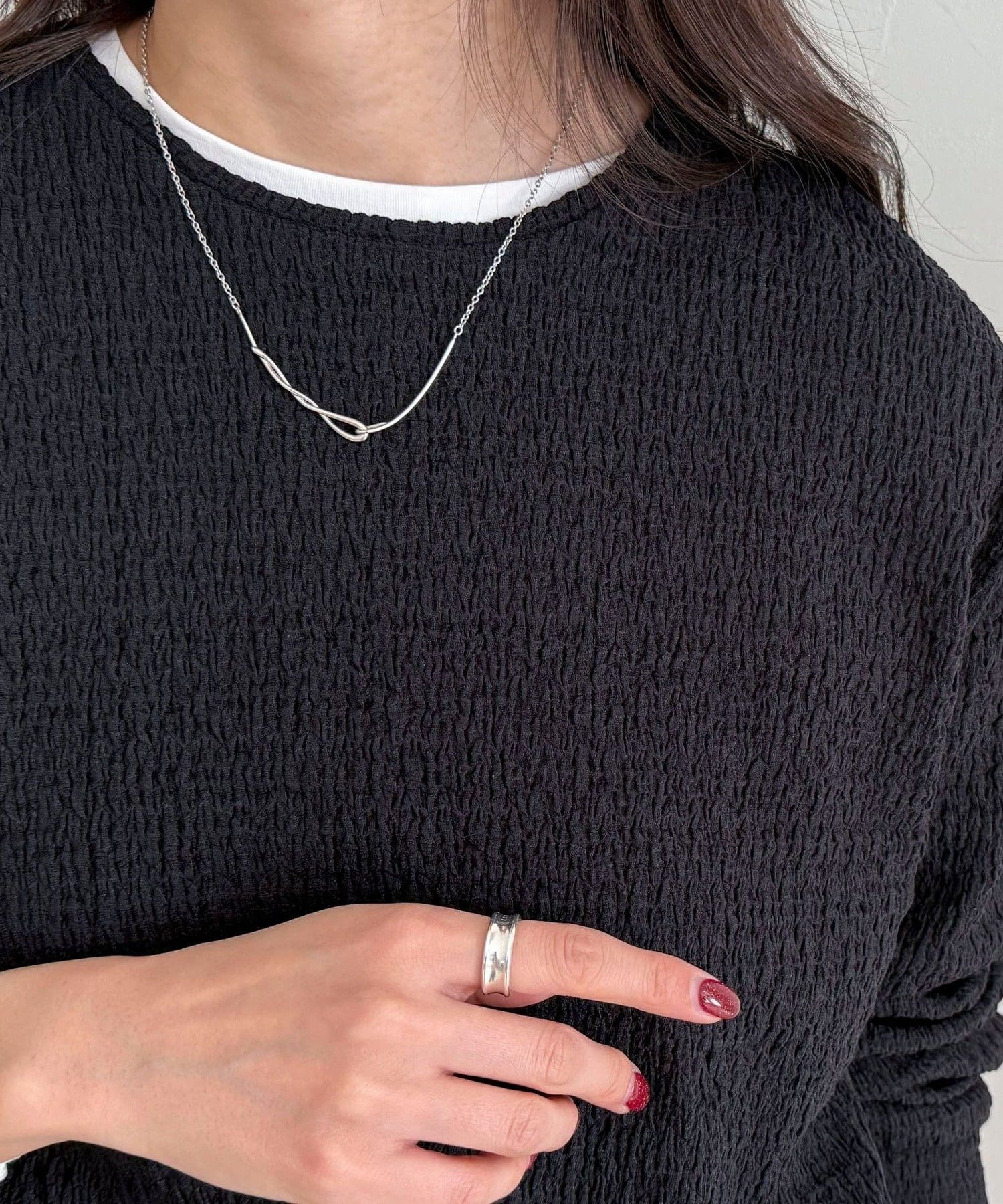 FREDY & GLOSTER(フレディ アンド グロスター) ラウンドヘムカットブラウス