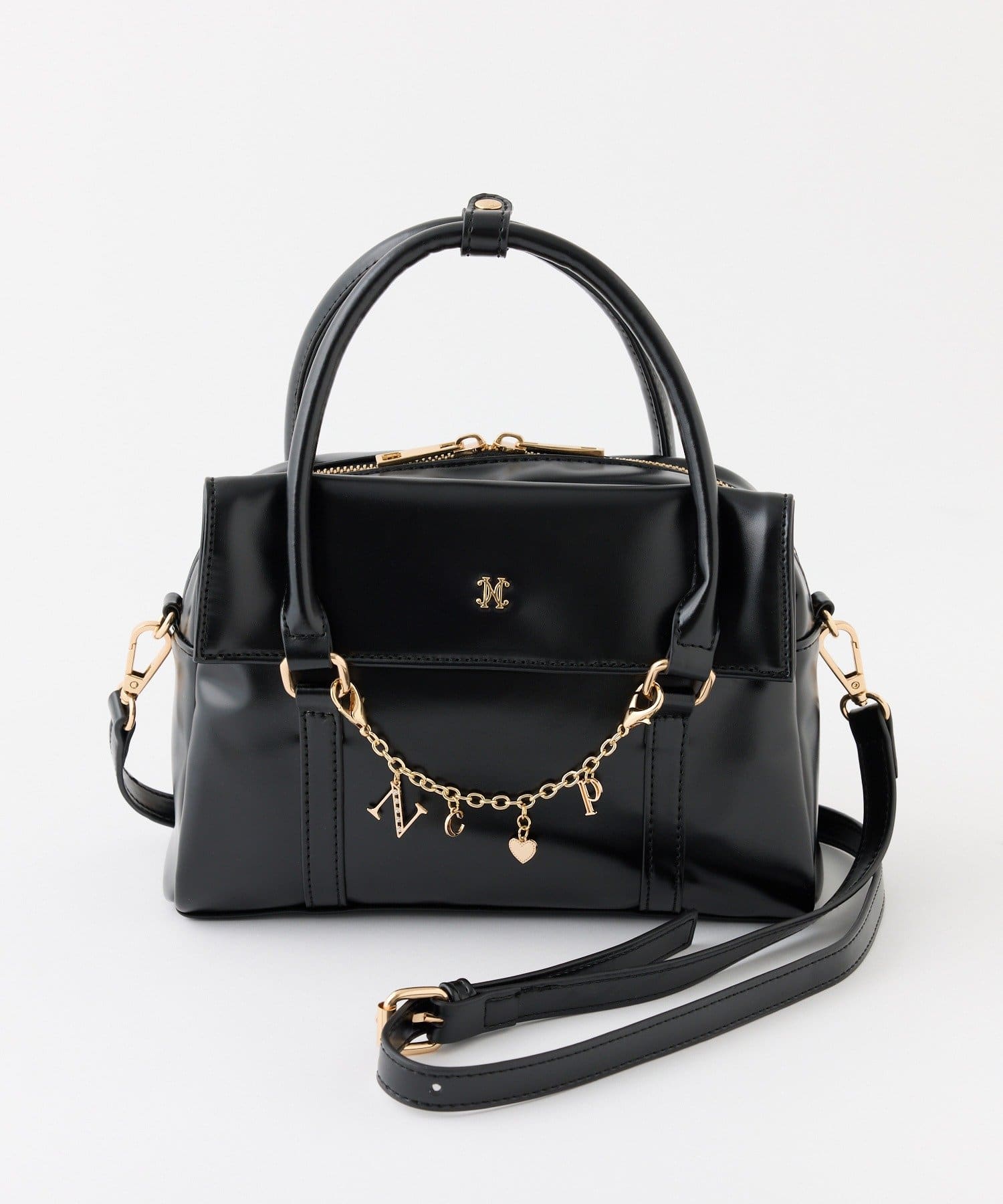 one after another NICE CLAUP(ワンアフターアナザー ナイスクラップ) チェーンチャーム付きバッグ