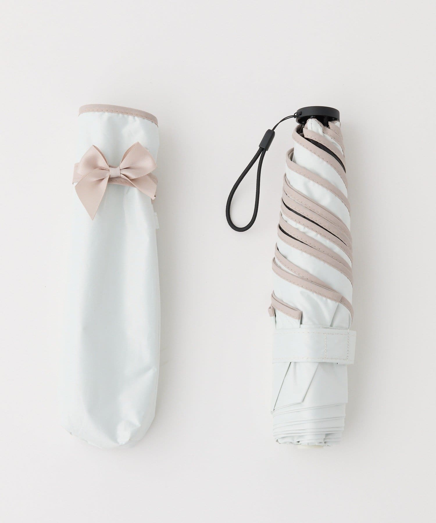 one after another NICE CLAUP(ワンアフターアナザー ナイスクラップ) 晴雨兼用/リボン付き日傘