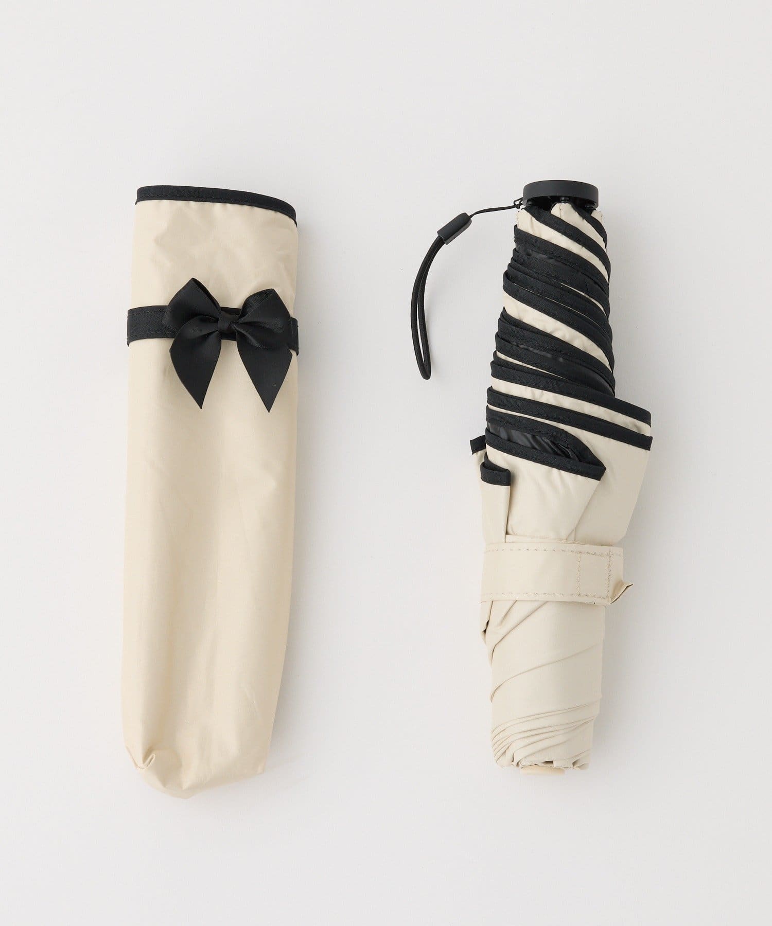 one after another NICE CLAUP(ワンアフターアナザー ナイスクラップ) 晴雨兼用/リボン付き日傘