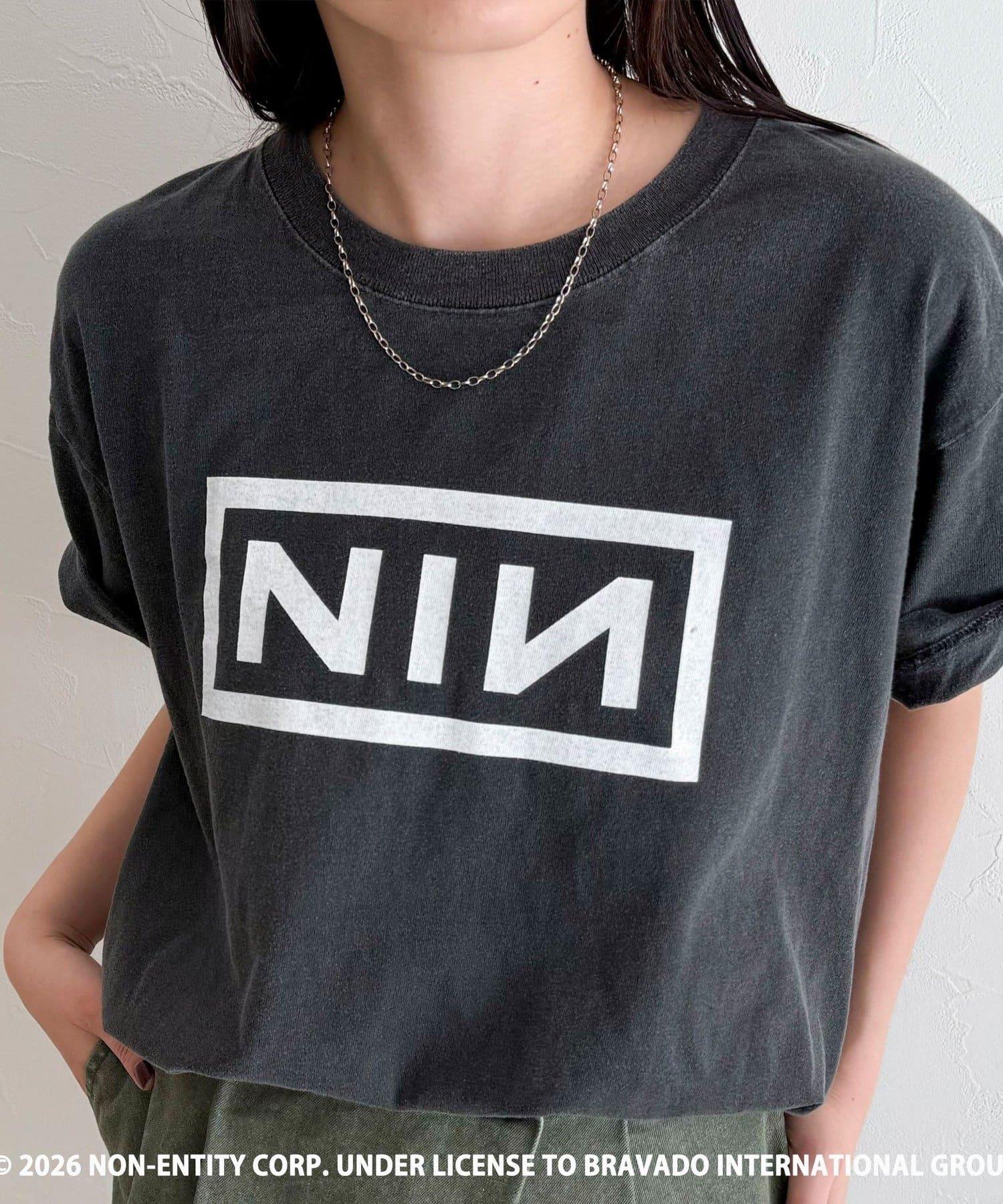 FREDY & GLOSTER(フレディ アンド グロスター) 【GOOD ROCK SPEED】Nine Inch Nails 半袖Tシャツ