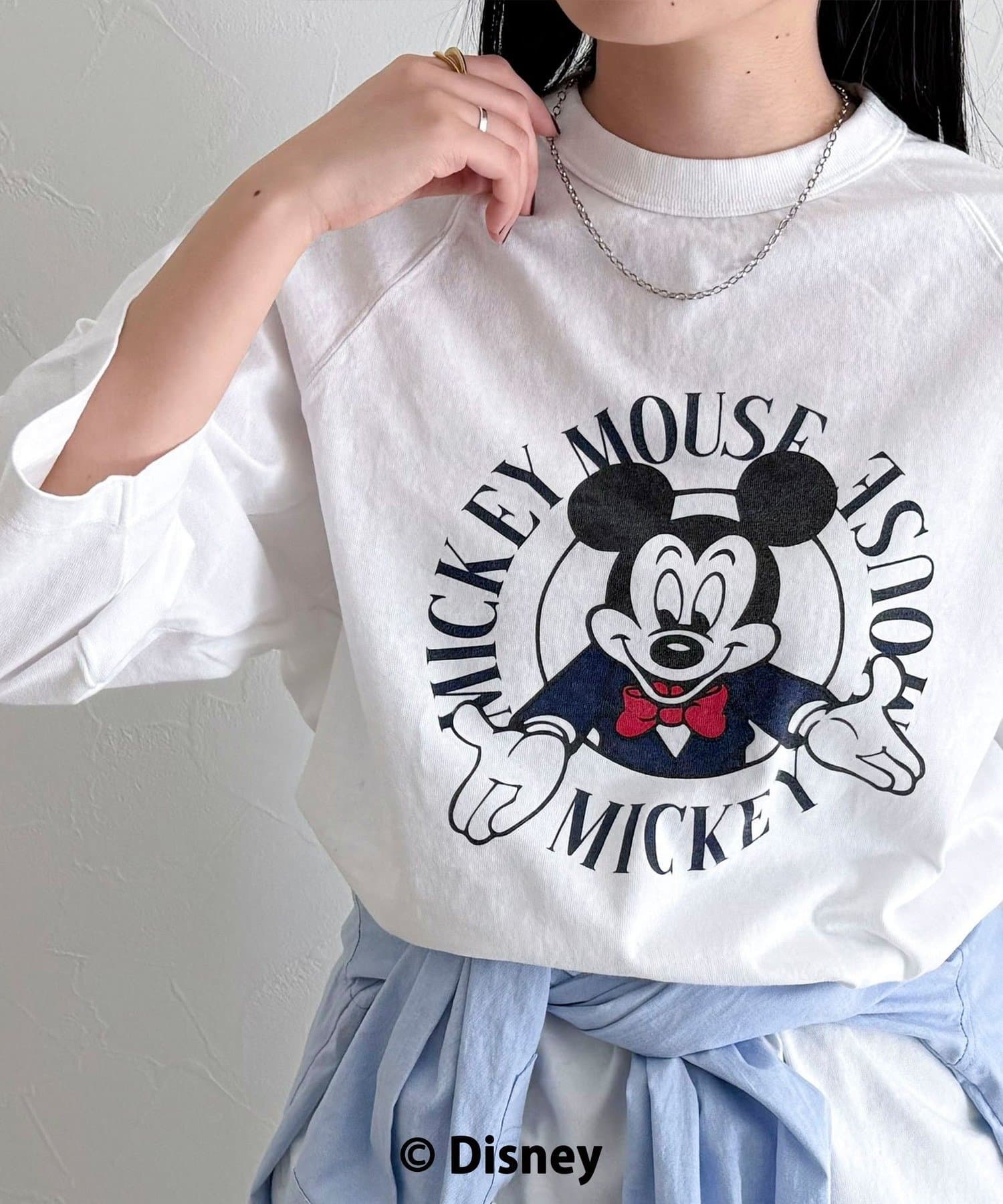 FREDY & GLOSTER(フレディ アンド グロスター) 【GOOD ROCK SPEED】MICKEY ７分袖Tシャツ