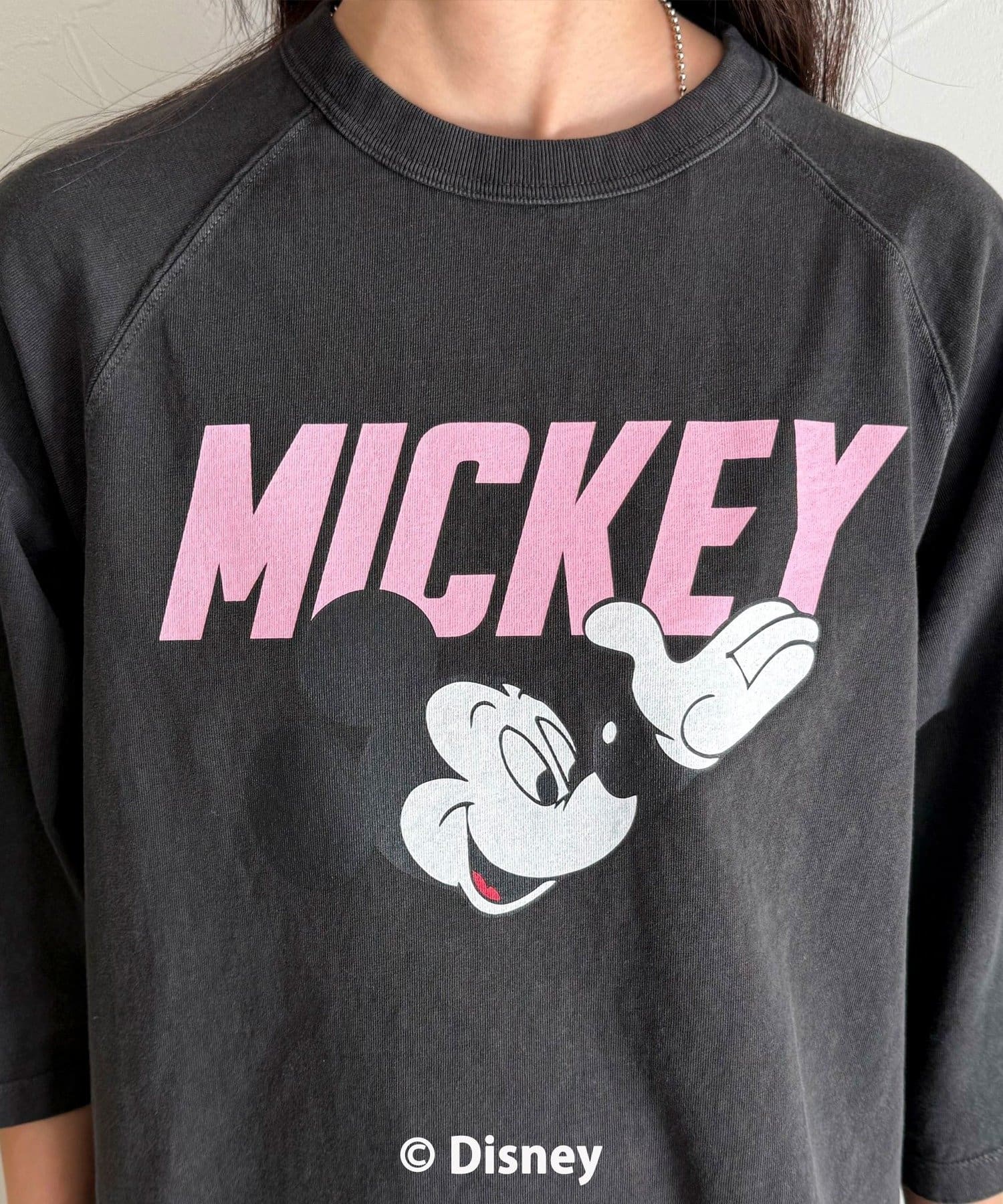 FREDY & GLOSTER(フレディ アンド グロスター) 【GOOD ROCK SPEED】MICKEY ７分袖Tシャツ