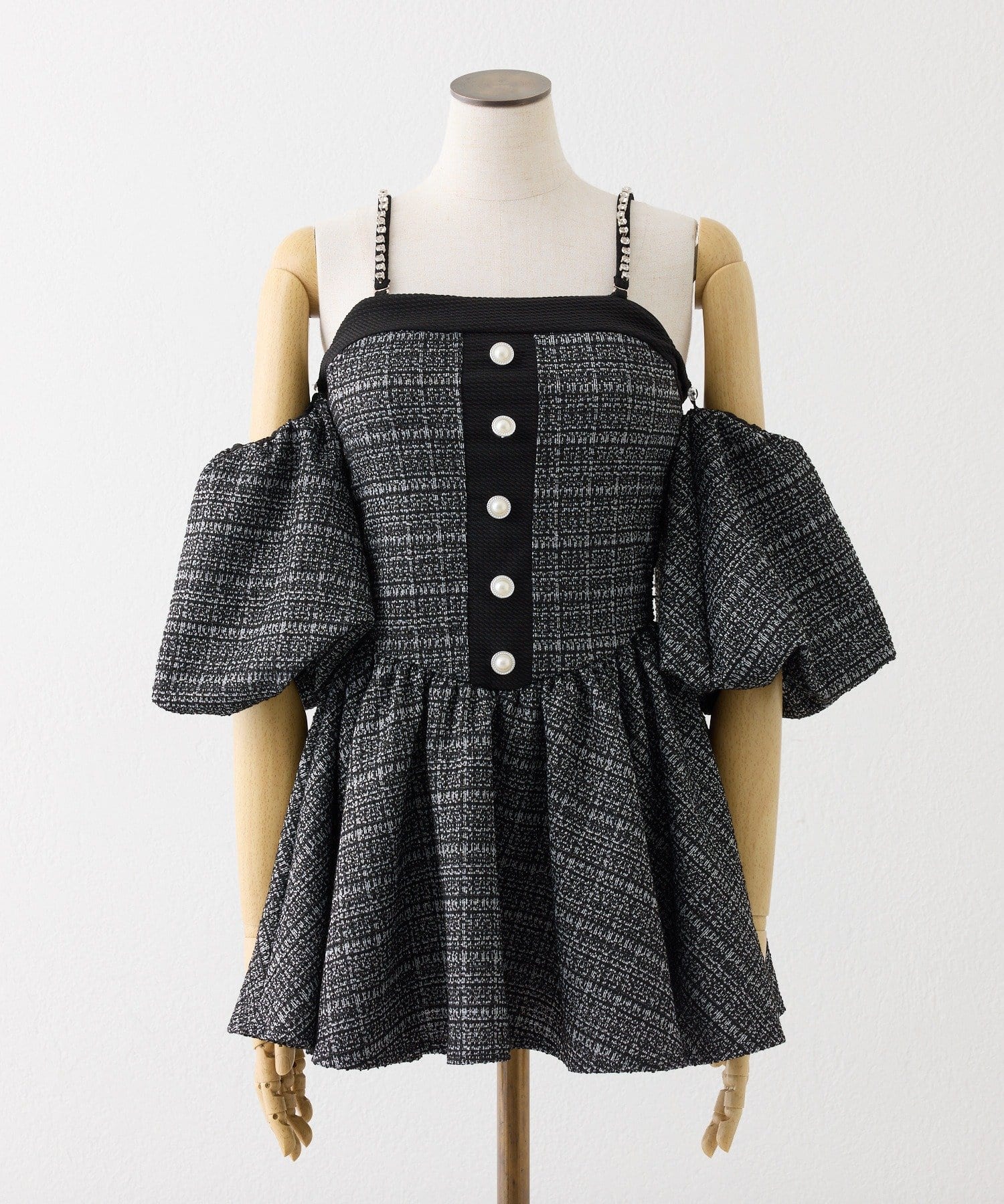 one after another NICE CLAUP(ワンアフターアナザー ナイスクラップ) swimwear/オフショルミニワンピース（2点セット)