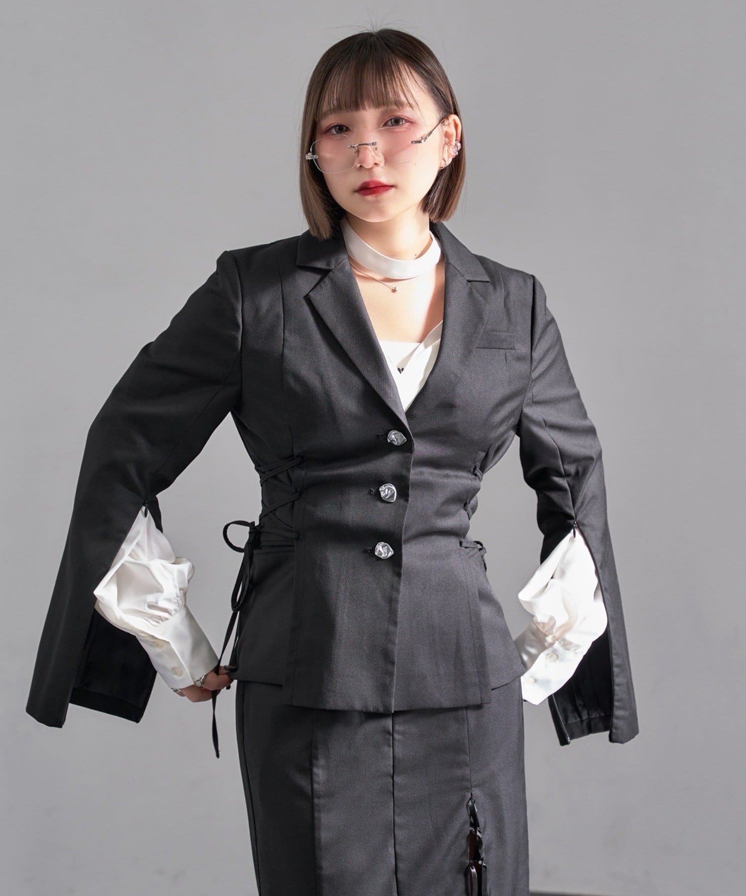 Remind me and forever(リマインドミーアンドフォーエバー) 【Mavie..7】サイドレースUPジャケット