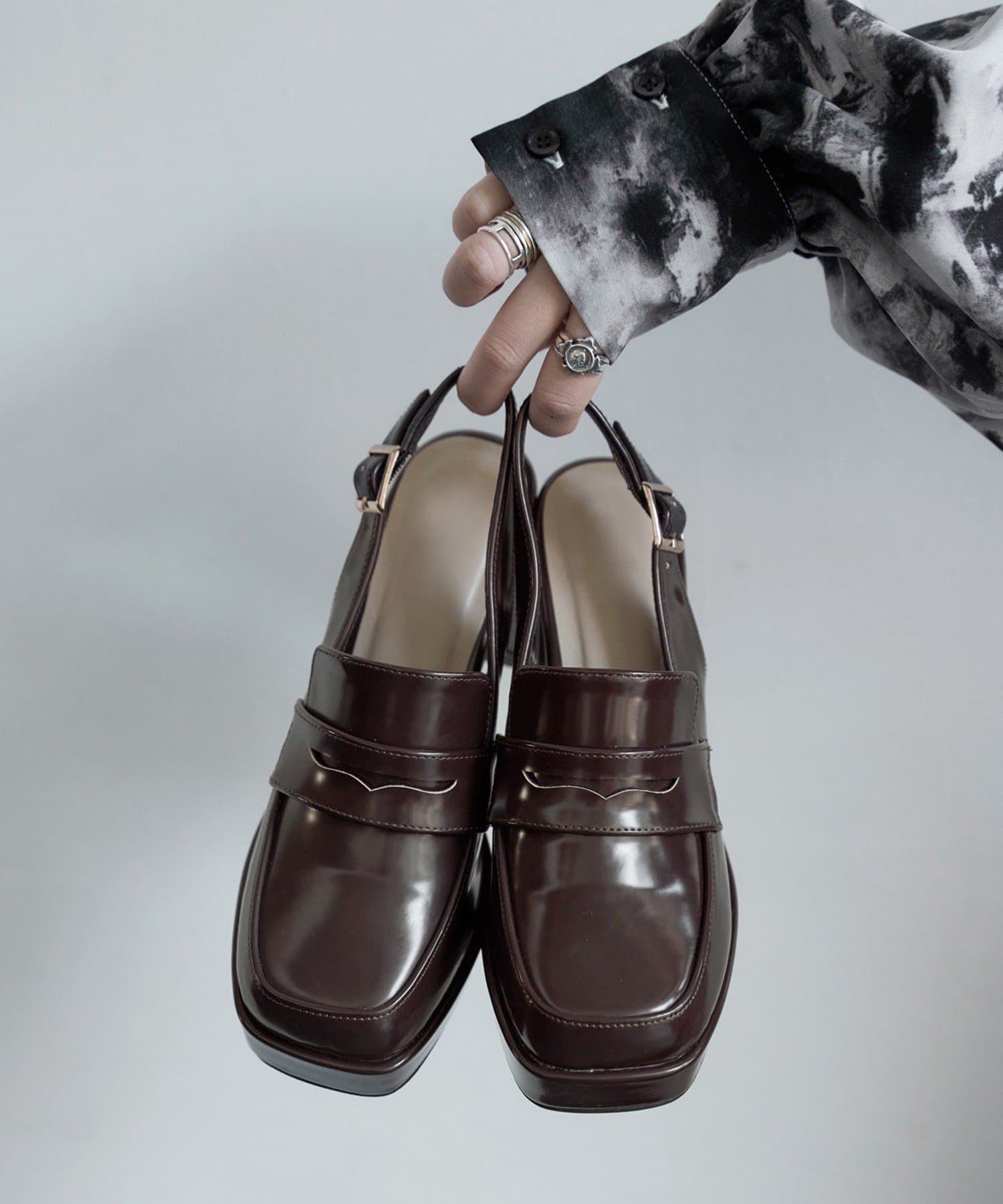 Remind me and forever(リマインドミーアンドフォーエバー) 【Mavie..7】バックストラップローファー