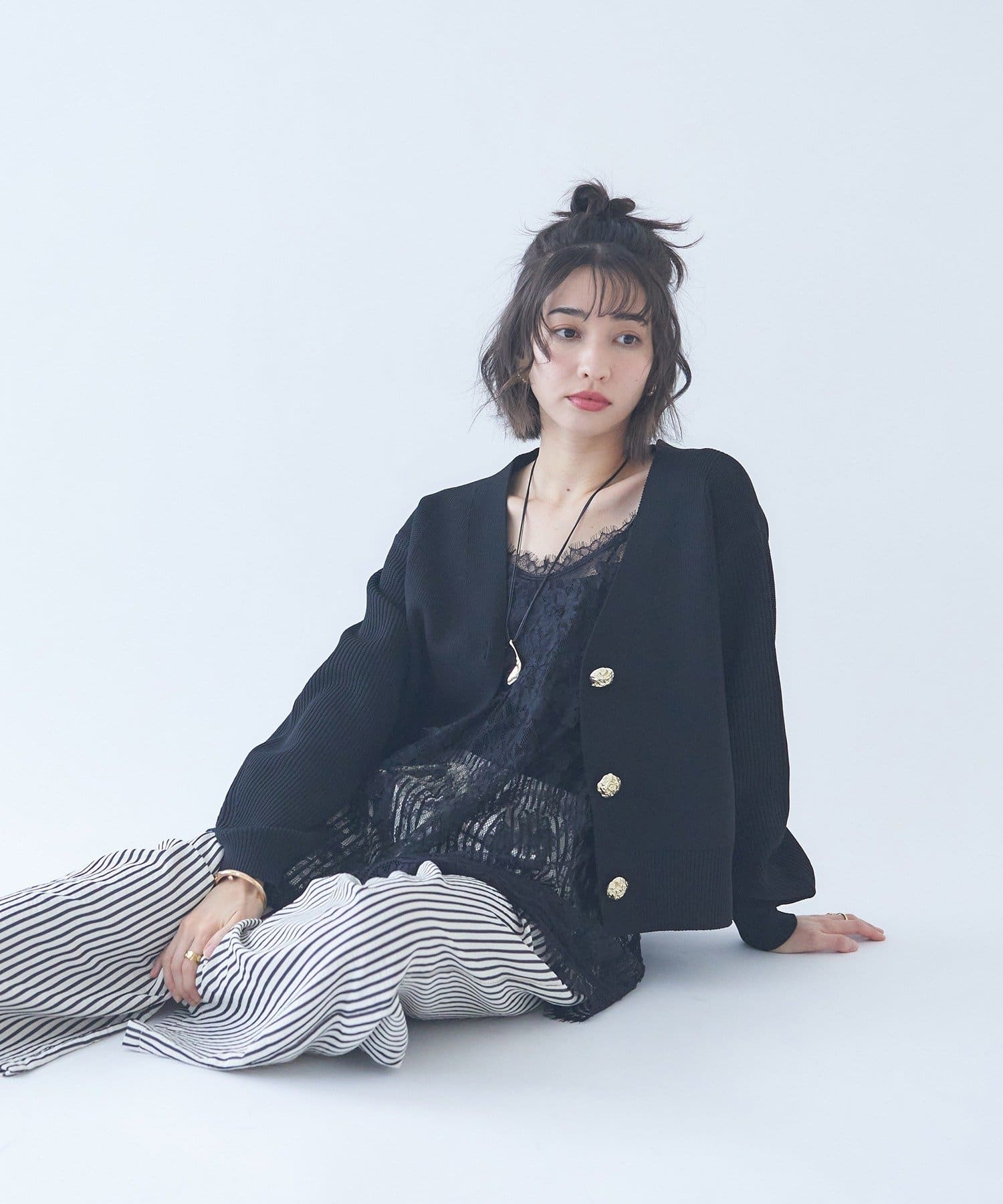 Remind me and forever(リマインドミーアンドフォーエバー) レイヤードにぴったり！レースチュニック