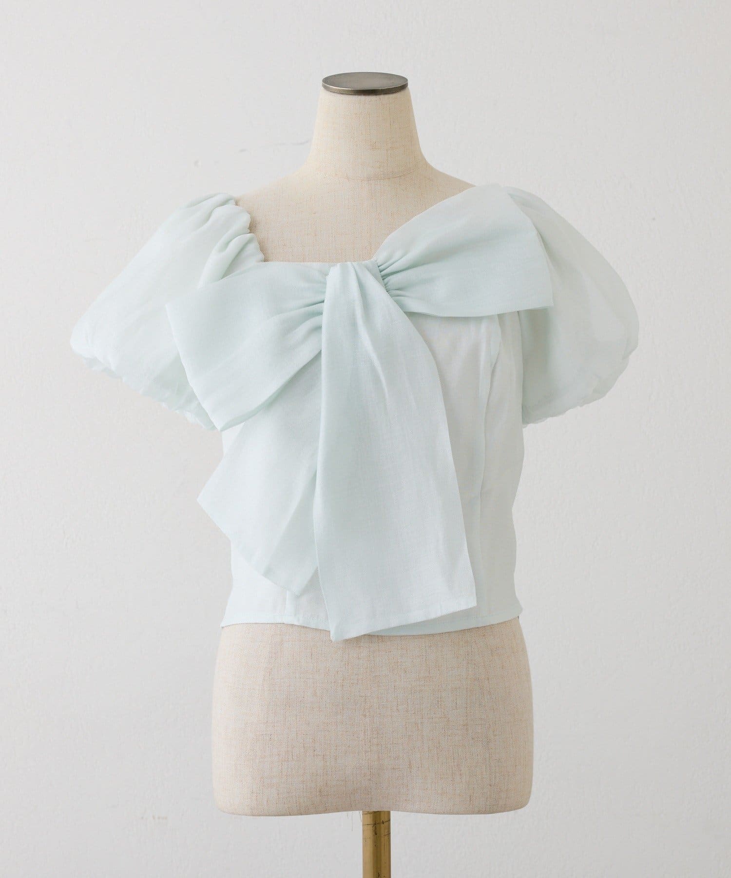 one after another NICE CLAUP(ワンアフターアナザー ナイスクラップ) ビッグリボンブラウス