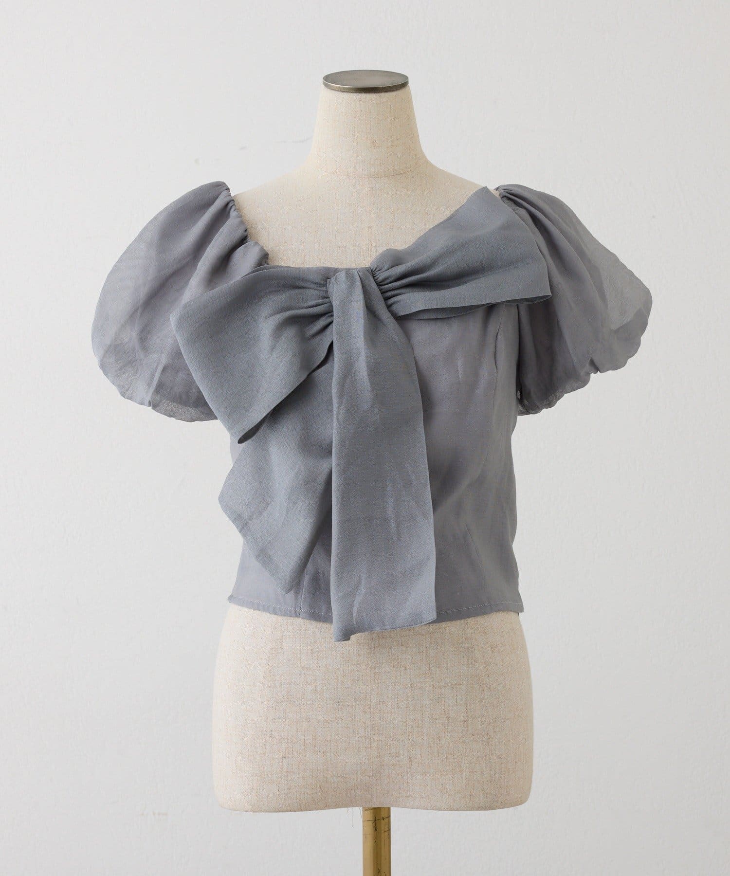 one after another NICE CLAUP(ワンアフターアナザー ナイスクラップ) ビッグリボンブラウス