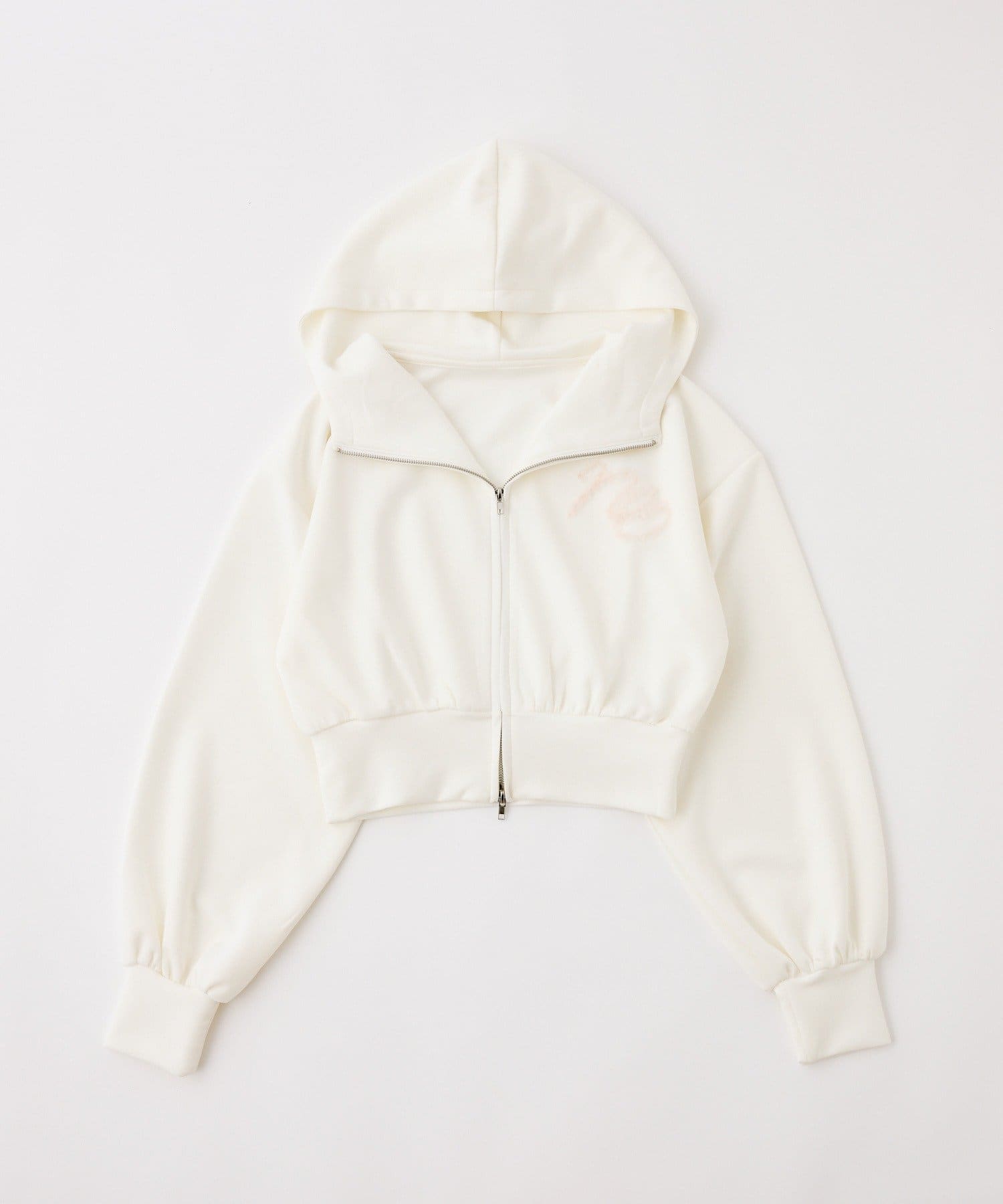 one after another NICE CLAUP(ワンアフターアナザー ナイスクラップ) チュールロゴパーカー