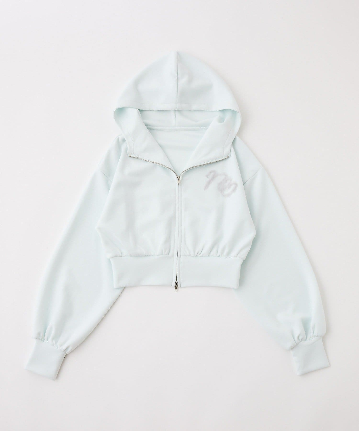 one after another NICE CLAUP(ワンアフターアナザー ナイスクラップ) チュールロゴパーカー