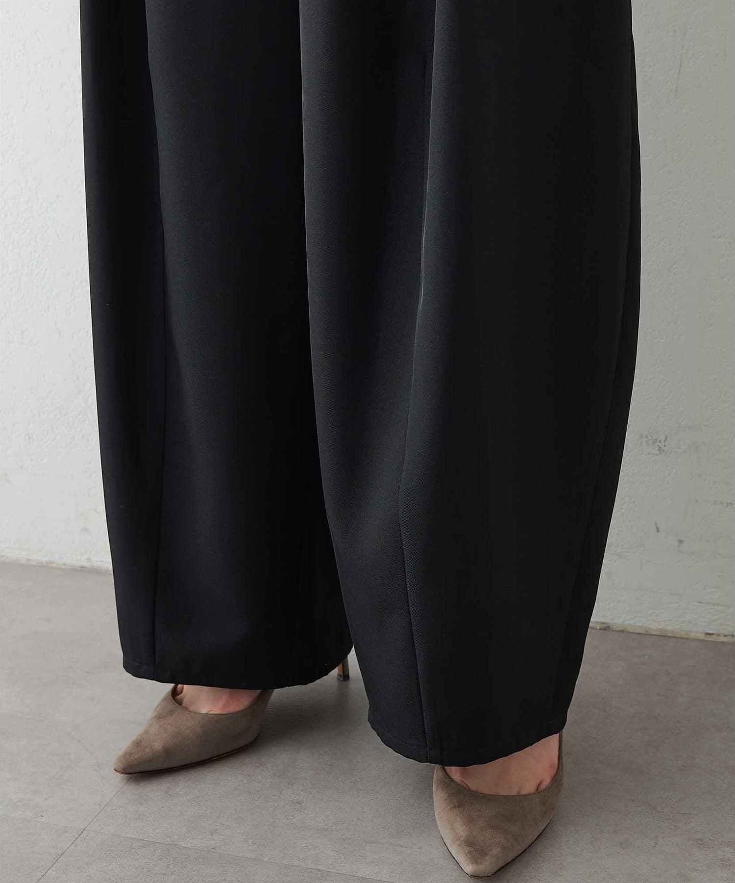 Whim Gazette(ウィム ガゼット) ＜WEB限定＞【Nuition】リネンライクコクーンパンツ