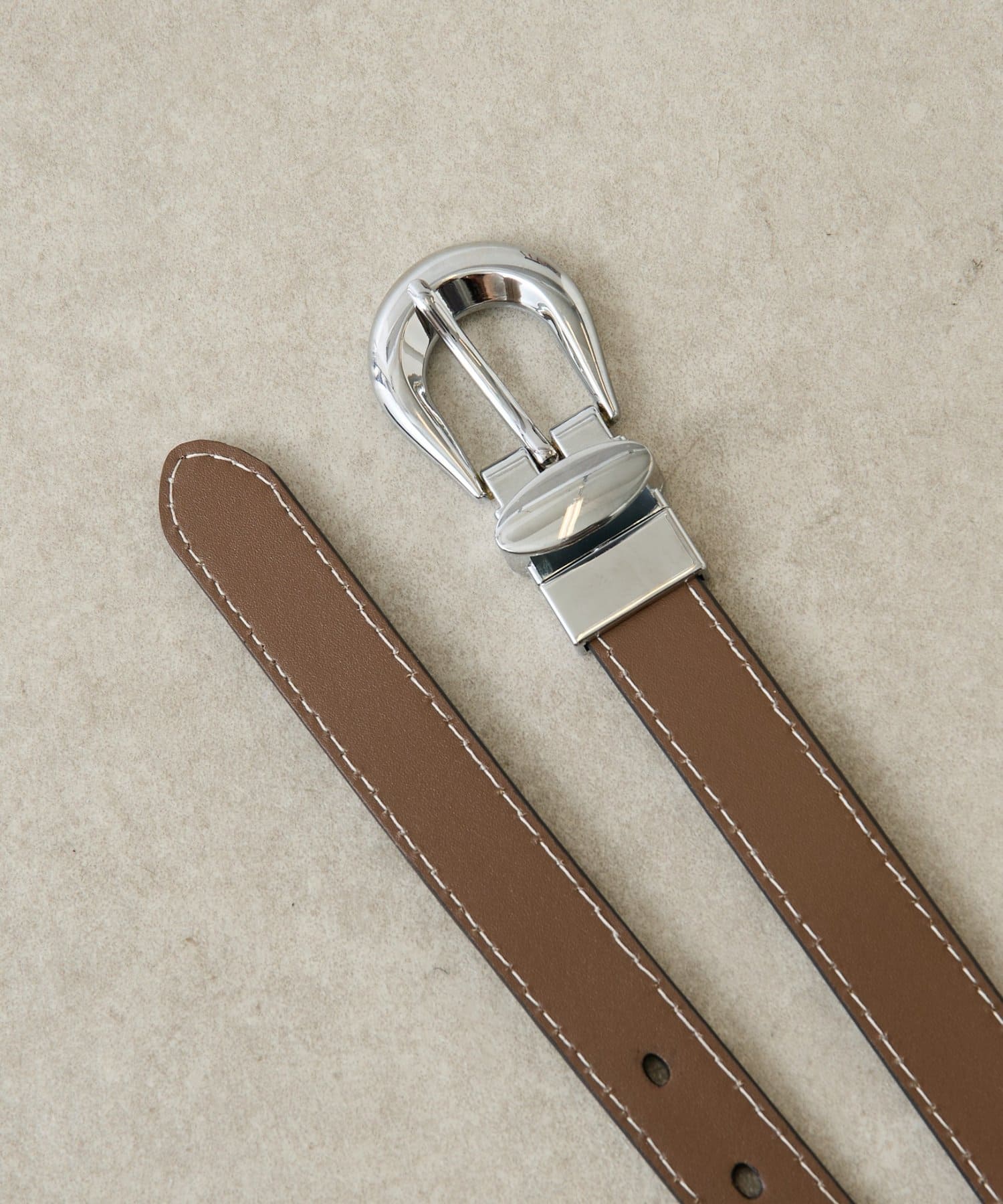 COLLAGE GALLARDAGALANTE(コラージュ ガリャルダガランテ) 【人気デザイン/牛革】リバーシブルステッチベルト