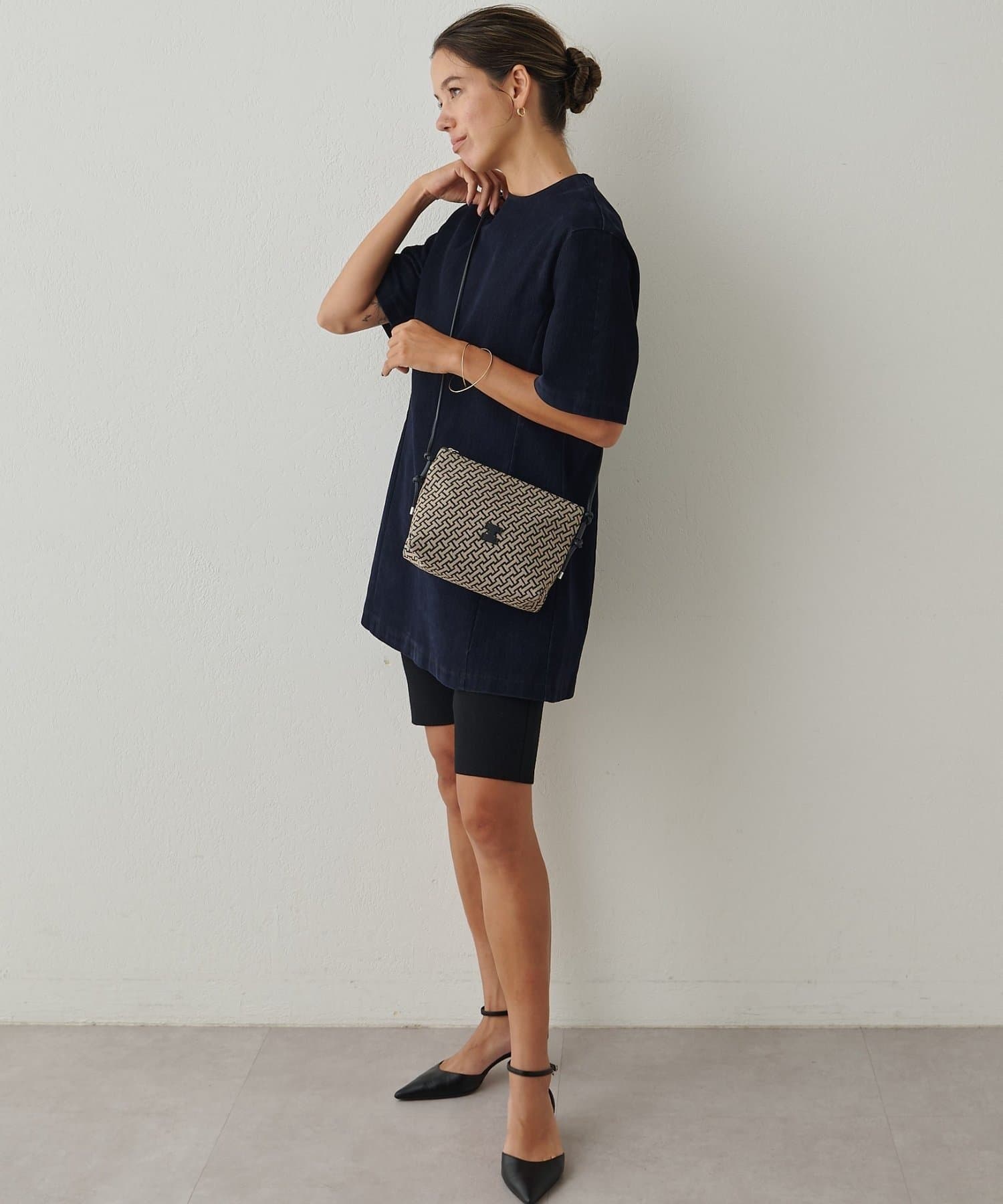 IACUCCI(イアクッチ) モノグランマ ポーチSD JACQUARD/RUGA