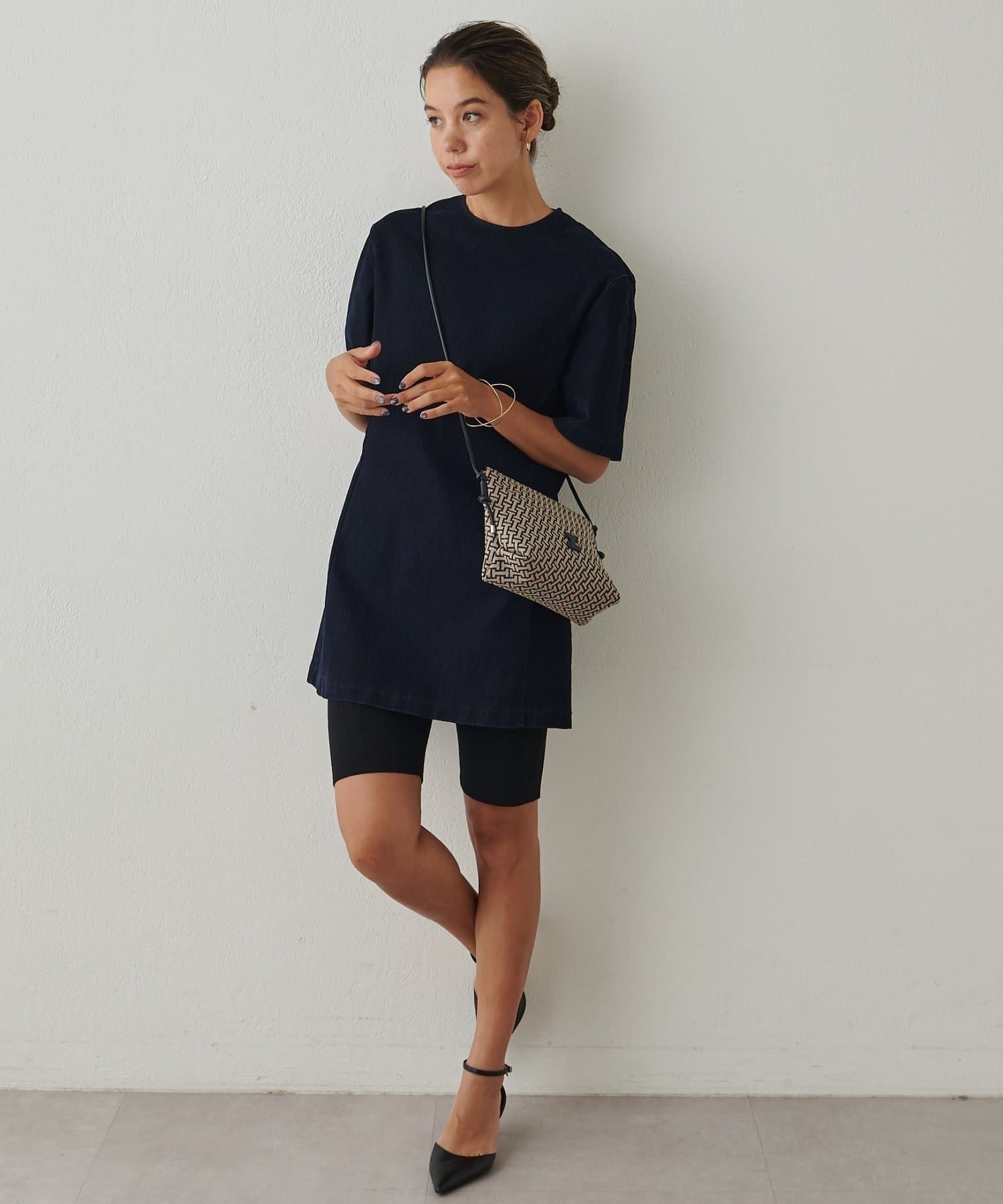 IACUCCI(イアクッチ) モノグランマ ポーチSD JACQUARD/RUGA