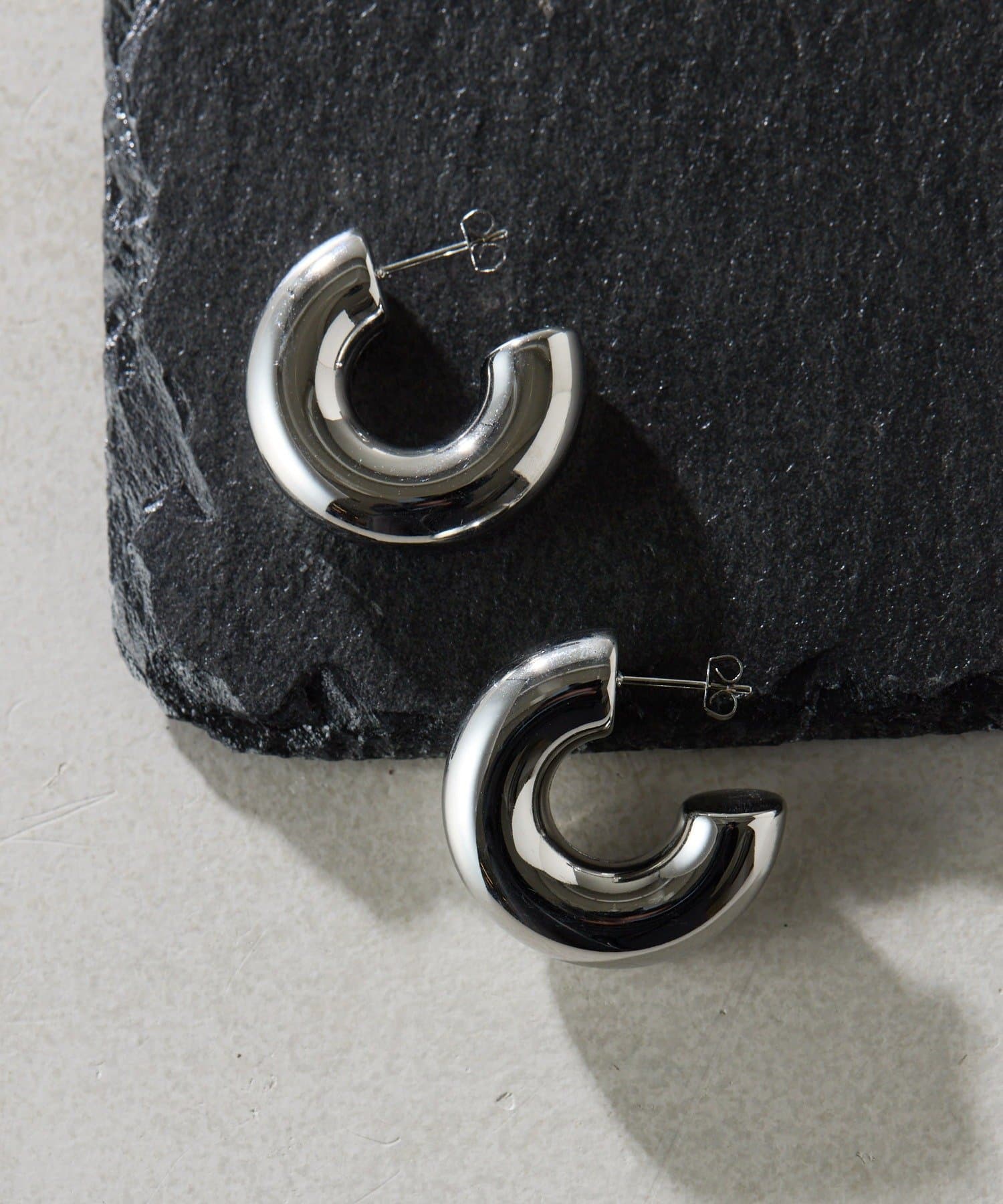 COLLAGE GALLARDAGALANTE(コラージュ ガリャルダガランテ) 【Sivelle./シヴェル】ステンレスボリュームフープピアス