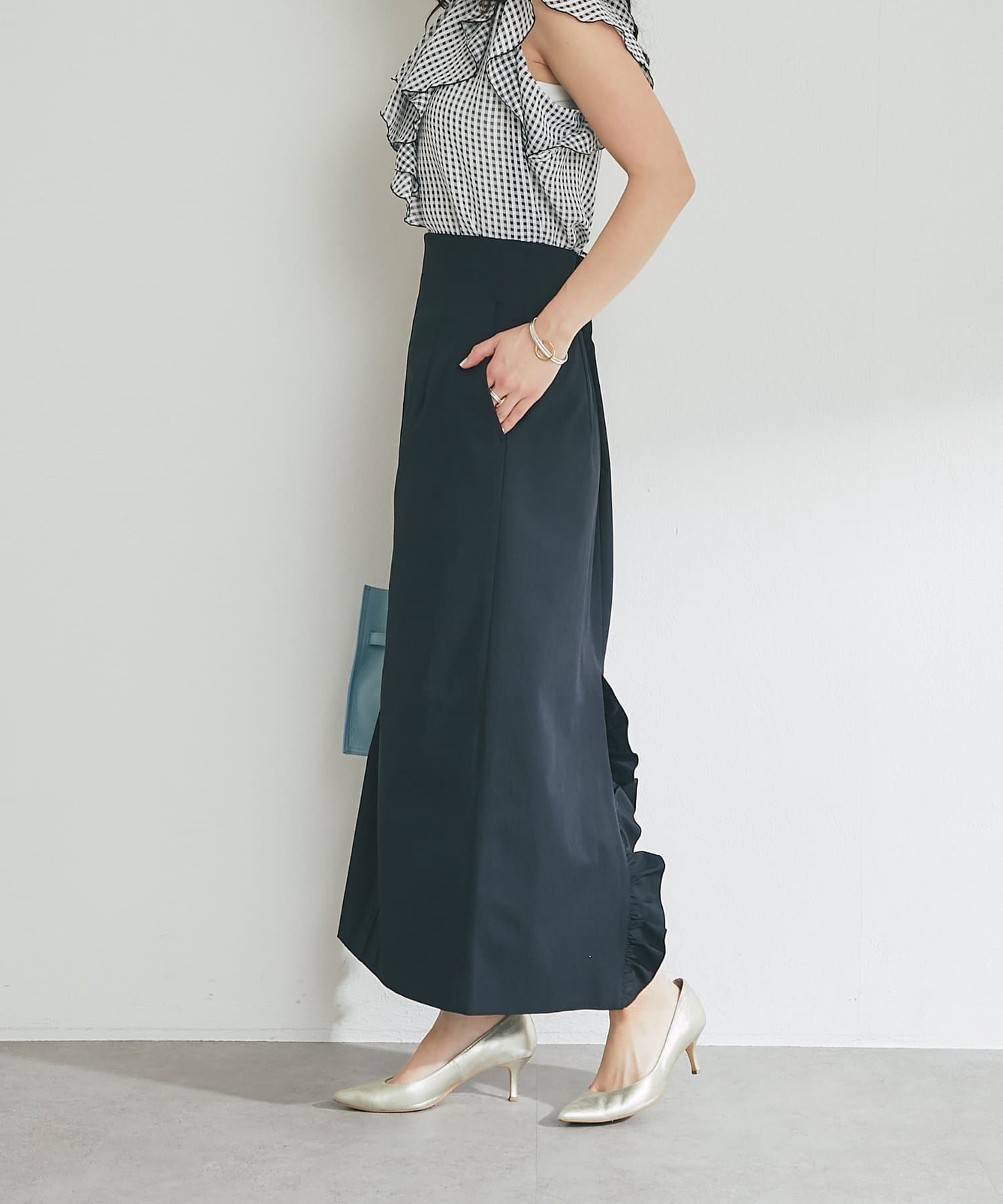 La boutique BonBon(ラブティックボンボン) ドライツイルナローマキシスカート