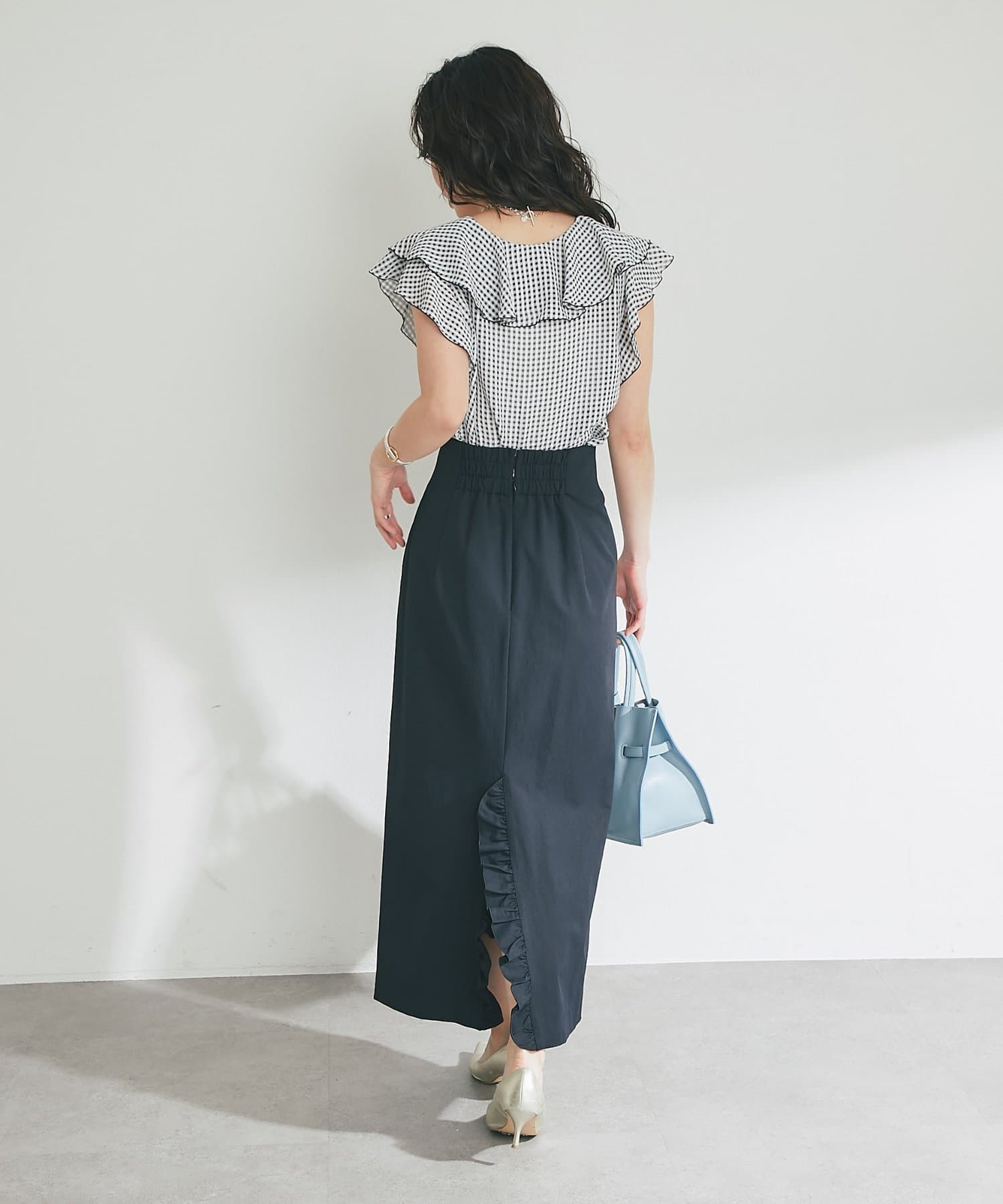 La boutique BonBon(ラブティックボンボン) ドライツイルナローマキシスカート