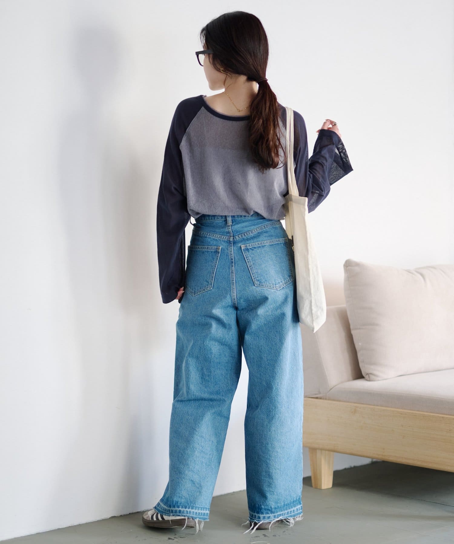 CIAOPANIC TYPY(チャオパニックティピー) 【2WAY】シアーラグランヘンリーネックTee