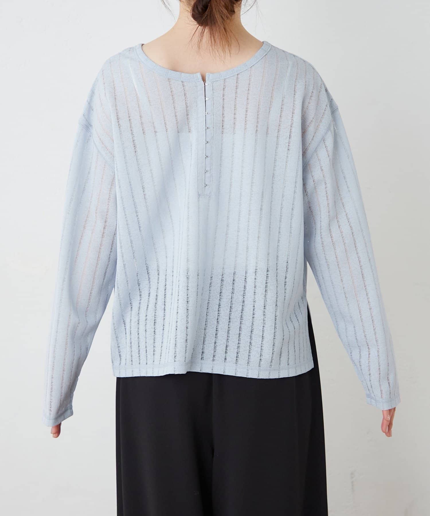 CIAOPANIC TYPY(チャオパニックティピー) 【2WAY】針抜きシアーホックヘンリートップス